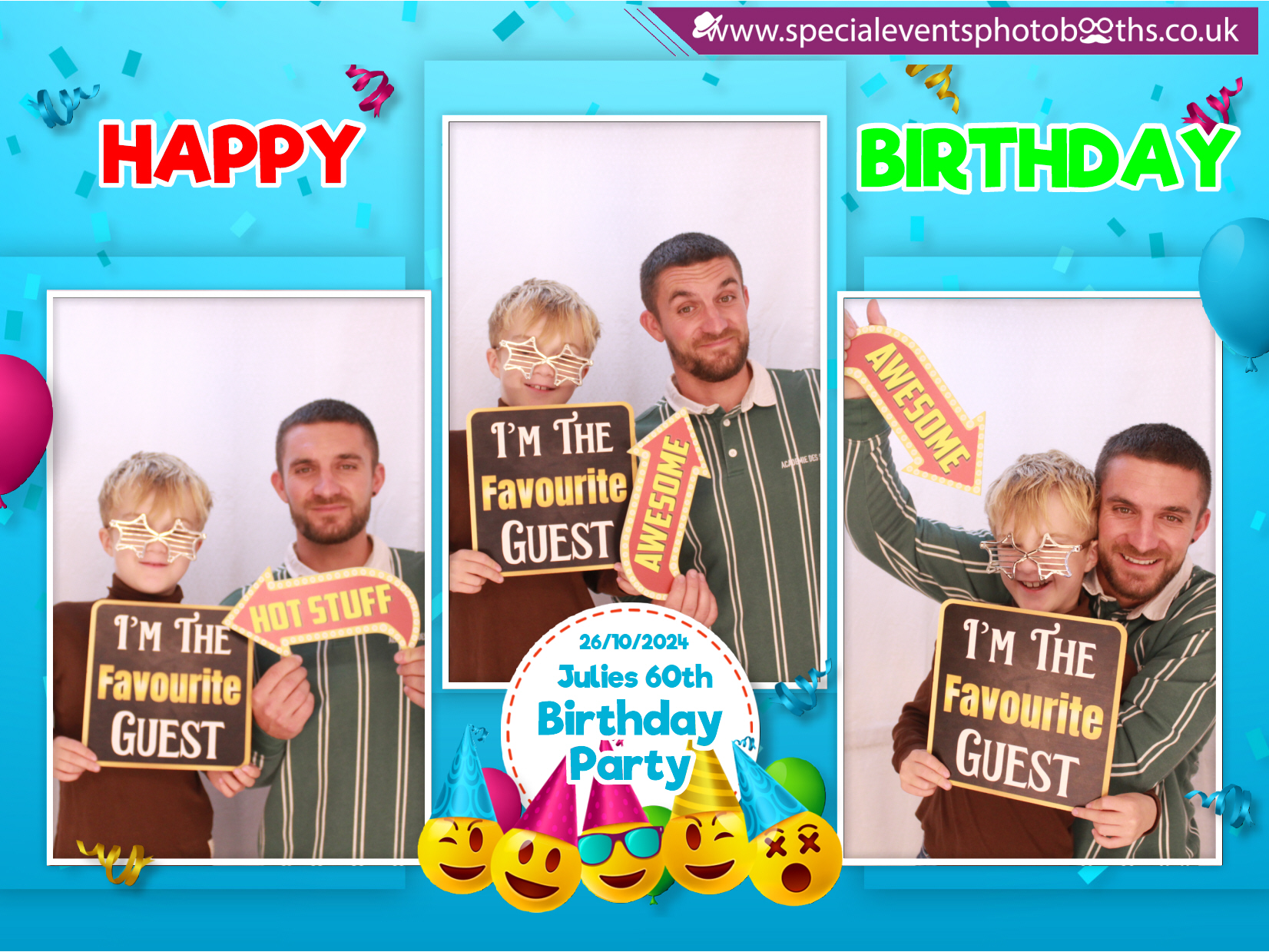 Julie's 60th Birthday | View more photos from the event at my.specialeventsphotobooths.co.uk/u/SpecialEventsPhotoBooths/Julies-60th-Birthday
