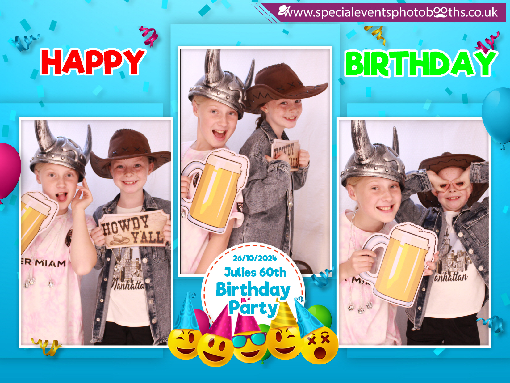 Julie's 60th Birthday | View more photos from the event at my.specialeventsphotobooths.co.uk/u/SpecialEventsPhotoBooths/Julies-60th-Birthday