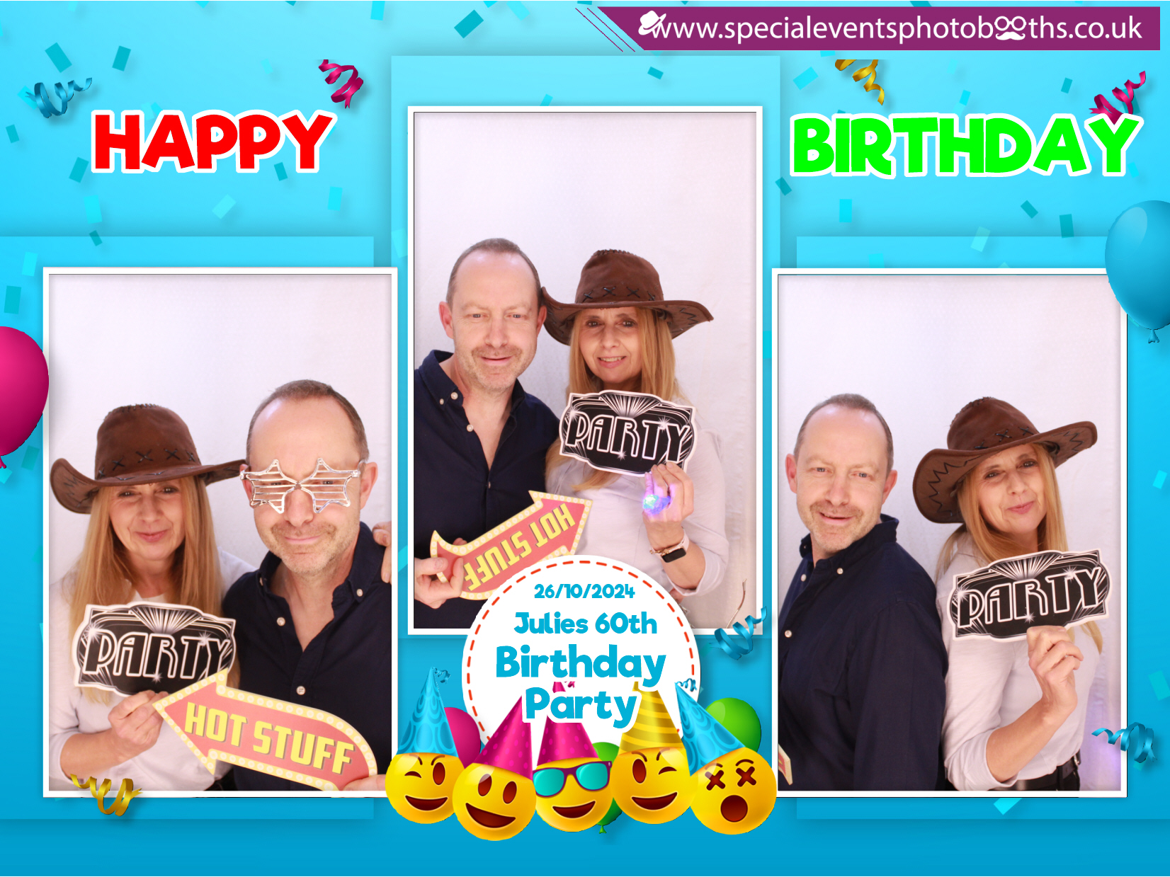 Julie's 60th Birthday | View more photos from the event at my.specialeventsphotobooths.co.uk/u/SpecialEventsPhotoBooths/Julies-60th-Birthday