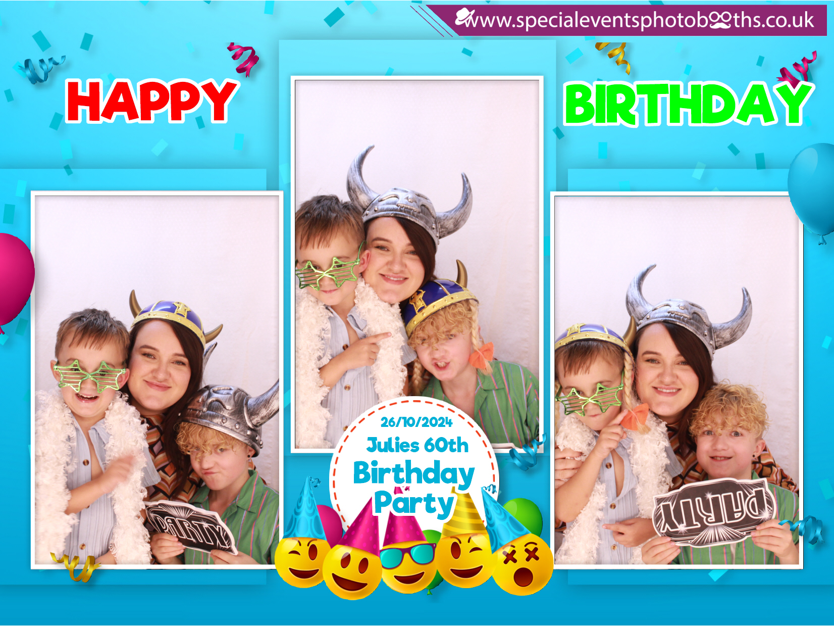 Julie's 60th Birthday | View more photos from the event at my.specialeventsphotobooths.co.uk/u/SpecialEventsPhotoBooths/Julies-60th-Birthday