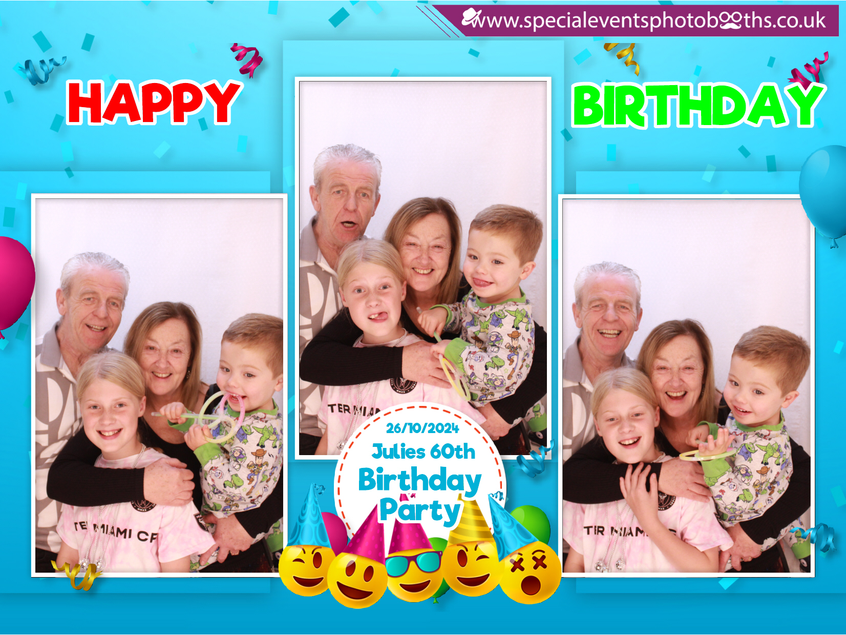 Julie's 60th Birthday | View more photos from the event at my.specialeventsphotobooths.co.uk/u/SpecialEventsPhotoBooths/Julies-60th-Birthday