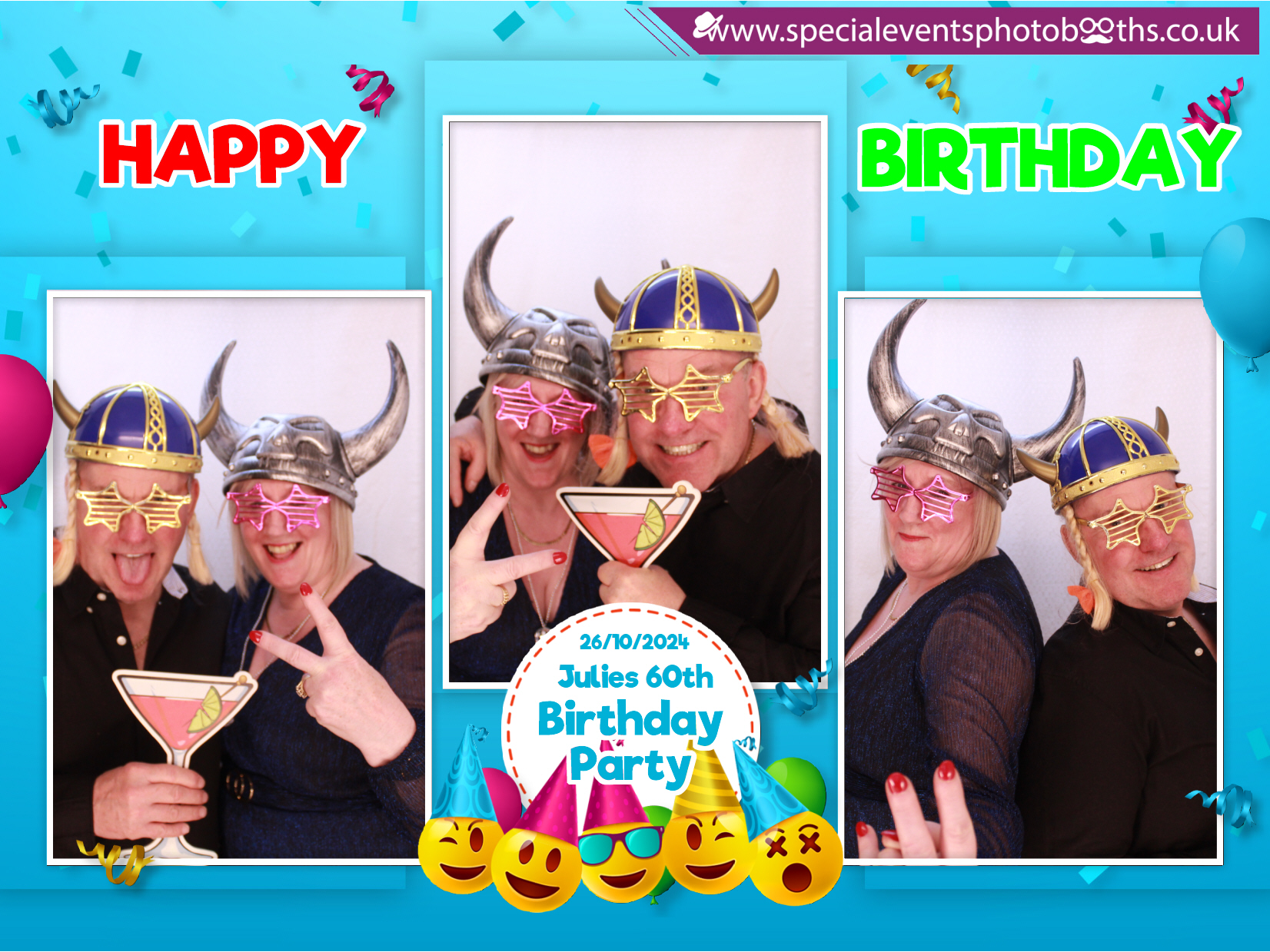 Julie's 60th Birthday | View more photos from the event at my.specialeventsphotobooths.co.uk/u/SpecialEventsPhotoBooths/Julies-60th-Birthday
