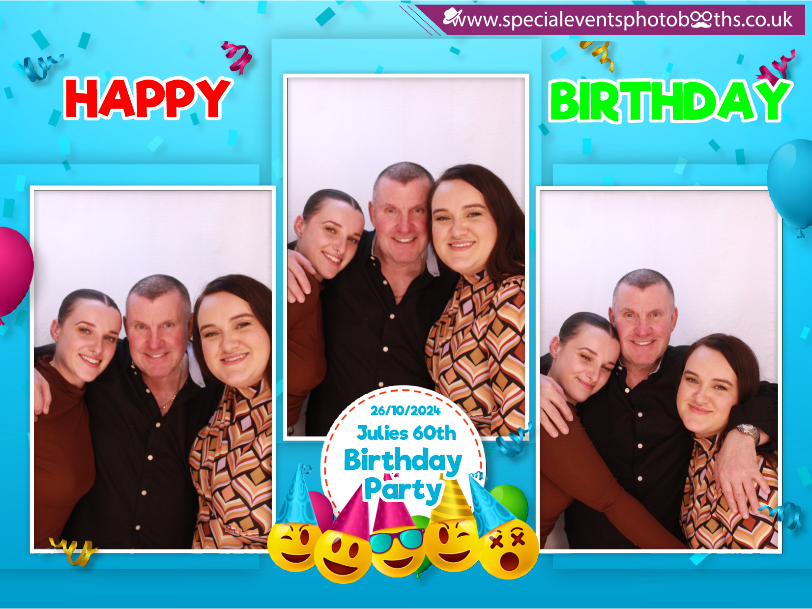 Julie's 60th Birthday | View more photos from the event at my.specialeventsphotobooths.co.uk/u/SpecialEventsPhotoBooths/Julies-60th-Birthday