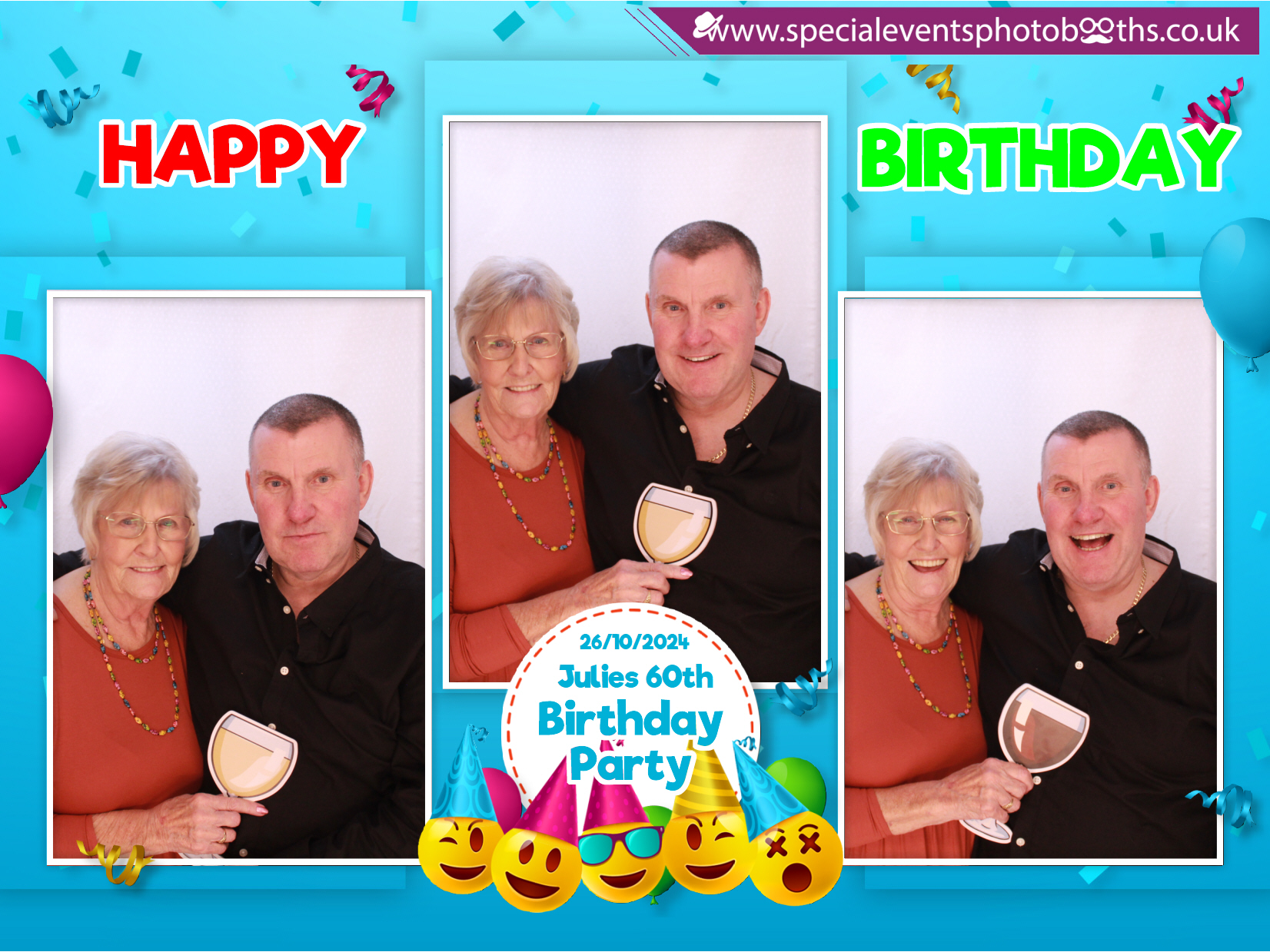 Julie's 60th Birthday | View more photos from the event at my.specialeventsphotobooths.co.uk/u/SpecialEventsPhotoBooths/Julies-60th-Birthday