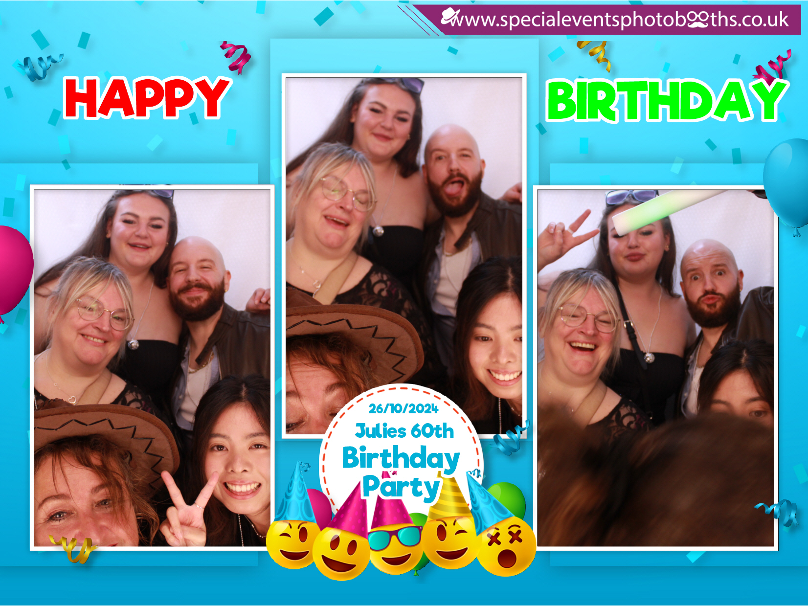 Julie's 60th Birthday | View more photos from the event at my.specialeventsphotobooths.co.uk/u/SpecialEventsPhotoBooths/Julies-60th-Birthday