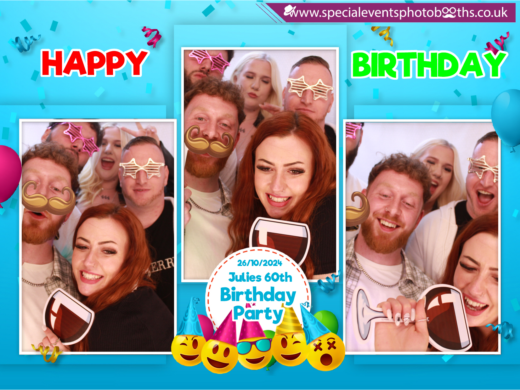 Julie's 60th Birthday | View more photos from the event at my.specialeventsphotobooths.co.uk/u/SpecialEventsPhotoBooths/Julies-60th-Birthday