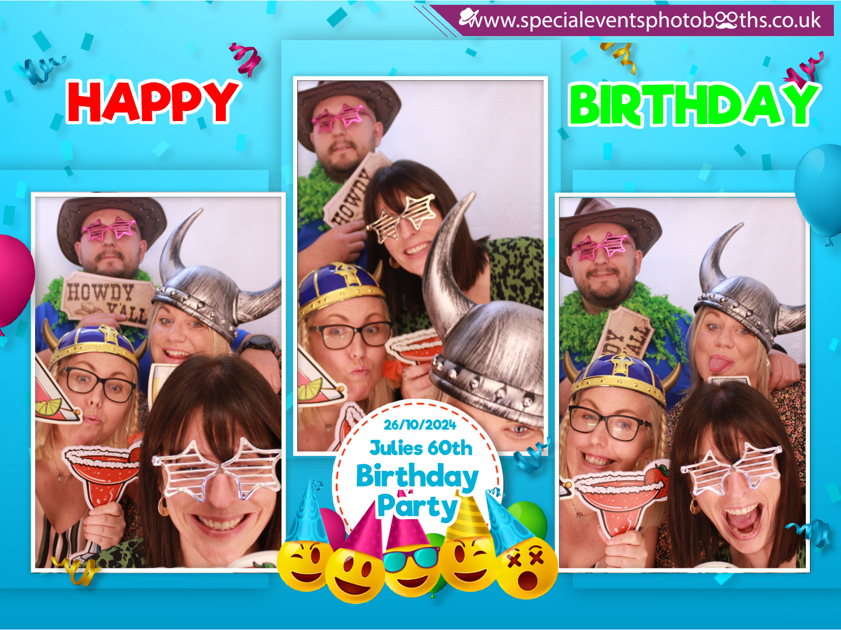 Julie's 60th Birthday | View more photos from the event at my.specialeventsphotobooths.co.uk/u/SpecialEventsPhotoBooths/Julies-60th-Birthday