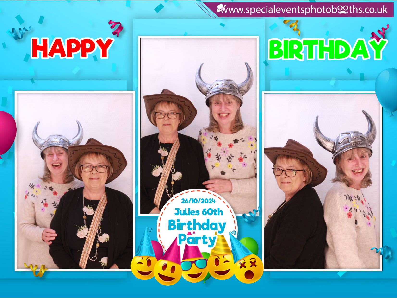 Julie's 60th Birthday | View more photos from the event at my.specialeventsphotobooths.co.uk/u/SpecialEventsPhotoBooths/Julies-60th-Birthday
