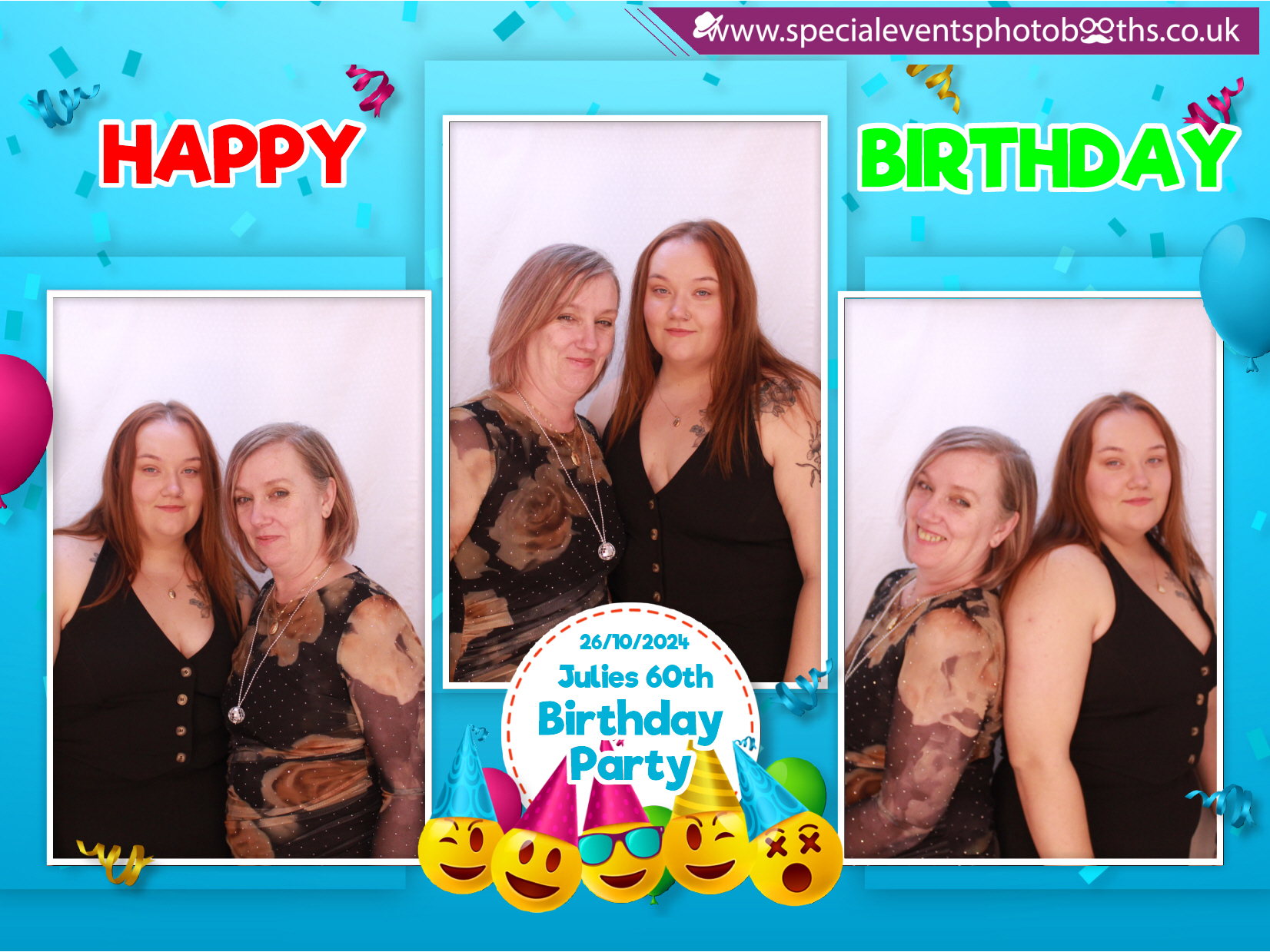 Julie's 60th Birthday | View more photos from the event at my.specialeventsphotobooths.co.uk/u/SpecialEventsPhotoBooths/Julies-60th-Birthday