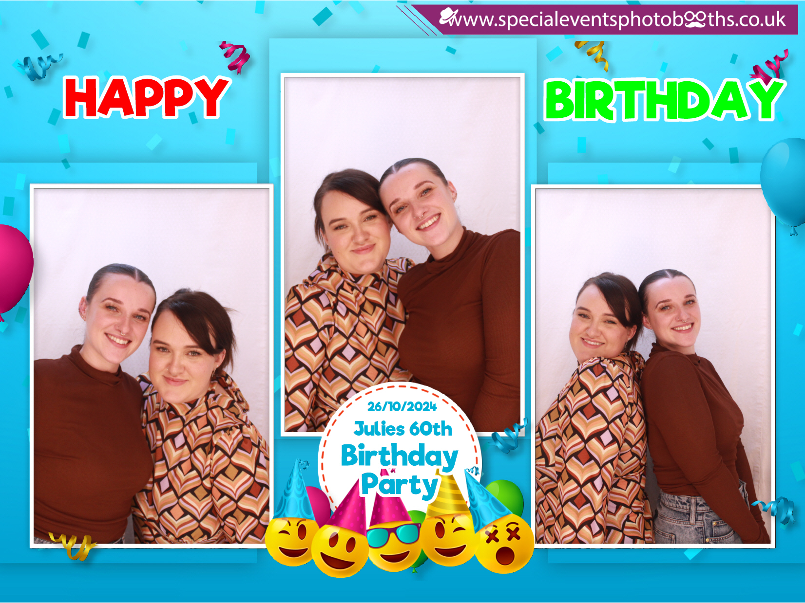 Julie's 60th Birthday | View more photos from the event at my.specialeventsphotobooths.co.uk/u/SpecialEventsPhotoBooths/Julies-60th-Birthday