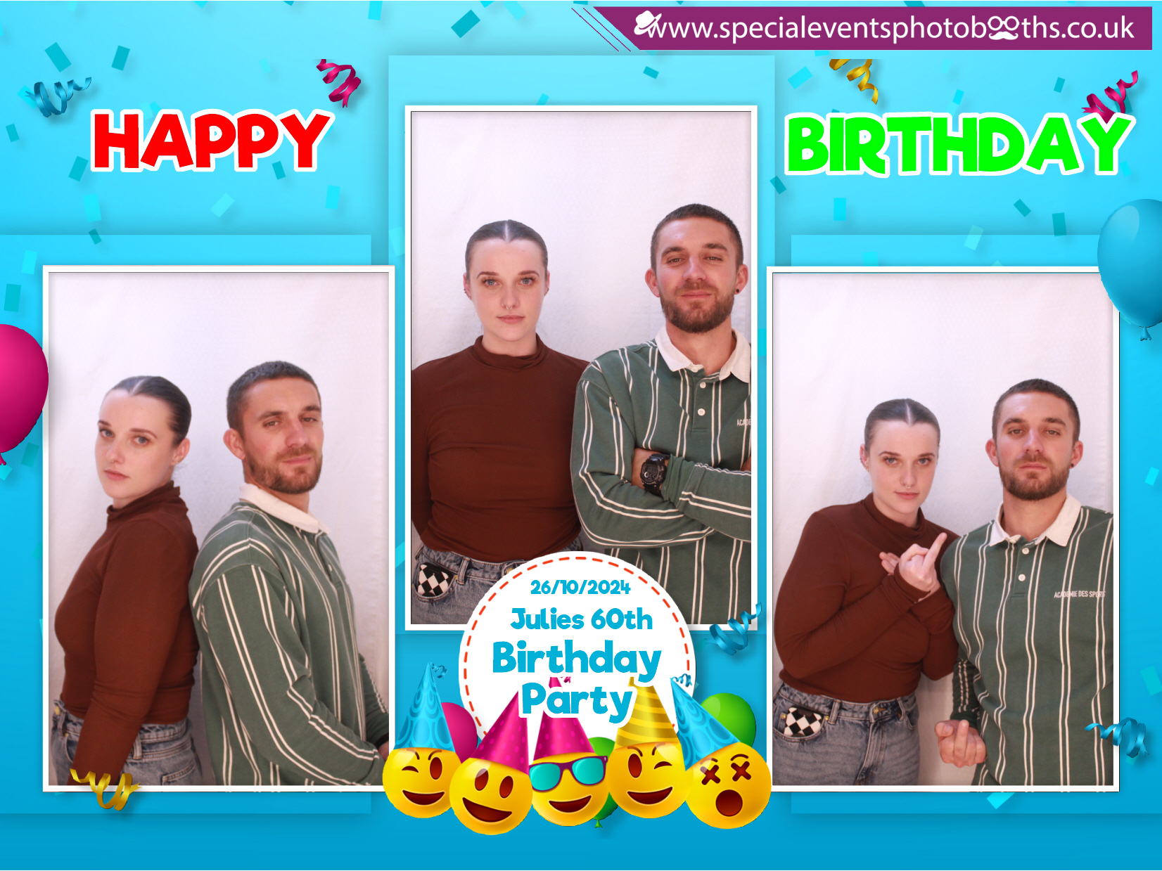 Julie's 60th Birthday | View more photos from the event at my.specialeventsphotobooths.co.uk/u/SpecialEventsPhotoBooths/Julies-60th-Birthday