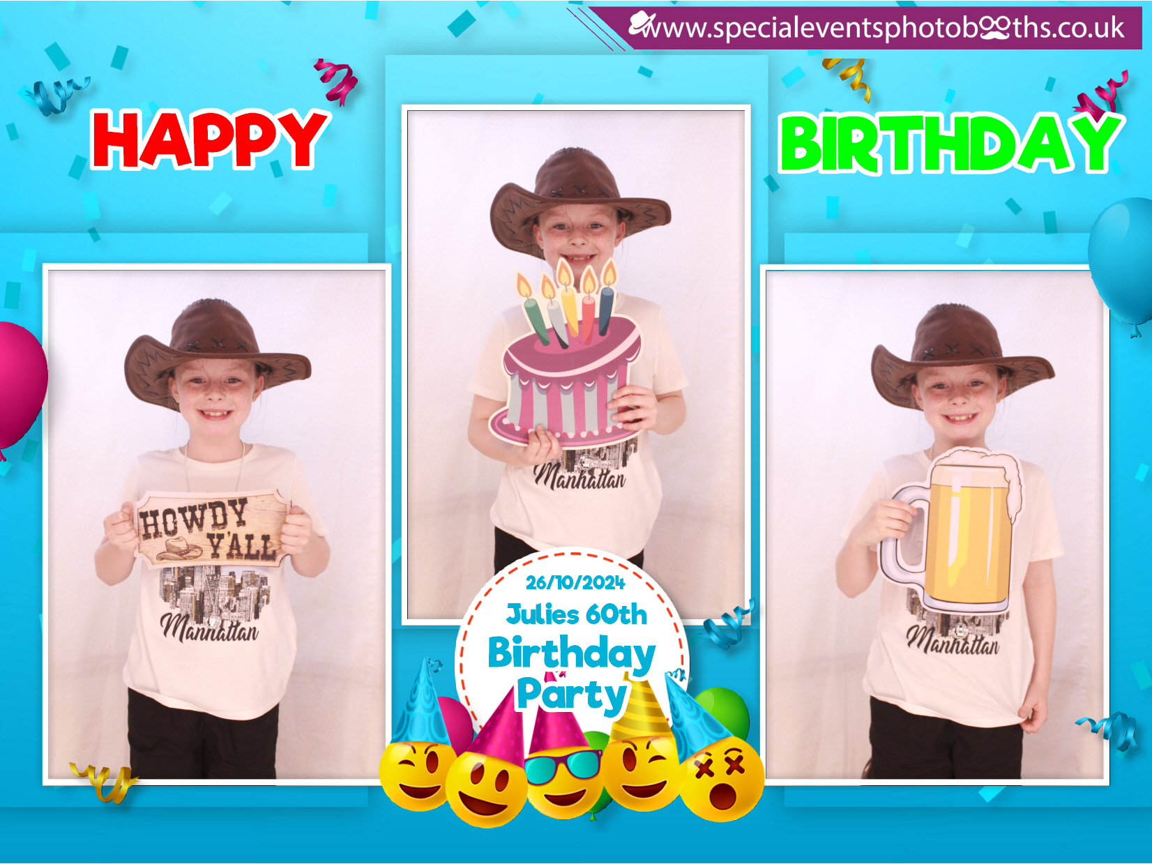 Julie's 60th Birthday | View more photos from the event at my.specialeventsphotobooths.co.uk/u/SpecialEventsPhotoBooths/Julies-60th-Birthday