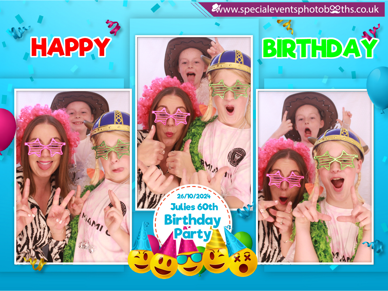 Julie's 60th Birthday | View more photos from the event at my.specialeventsphotobooths.co.uk/u/SpecialEventsPhotoBooths/Julies-60th-Birthday