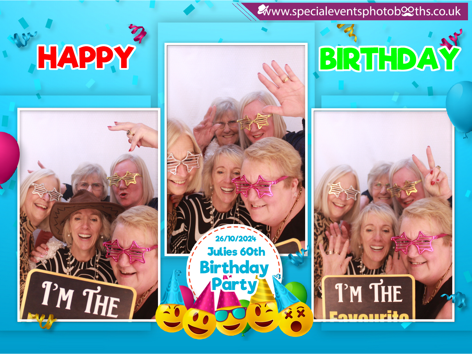Julie's 60th Birthday | View more photos from the event at my.specialeventsphotobooths.co.uk/u/SpecialEventsPhotoBooths/Julies-60th-Birthday