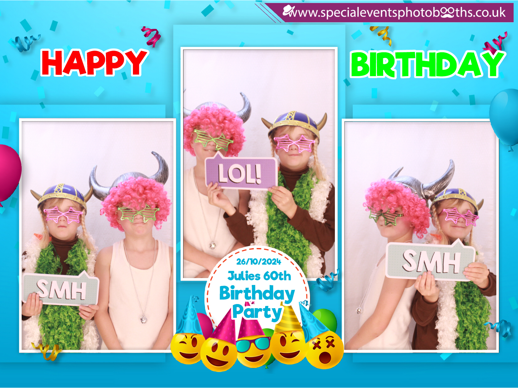 Julie's 60th Birthday | View more photos from the event at my.specialeventsphotobooths.co.uk/u/SpecialEventsPhotoBooths/Julies-60th-Birthday
