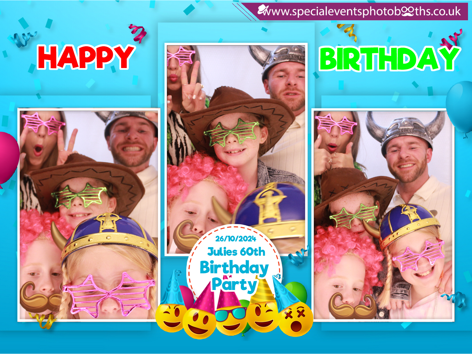 Julie's 60th Birthday | View more photos from the event at my.specialeventsphotobooths.co.uk/u/SpecialEventsPhotoBooths/Julies-60th-Birthday
