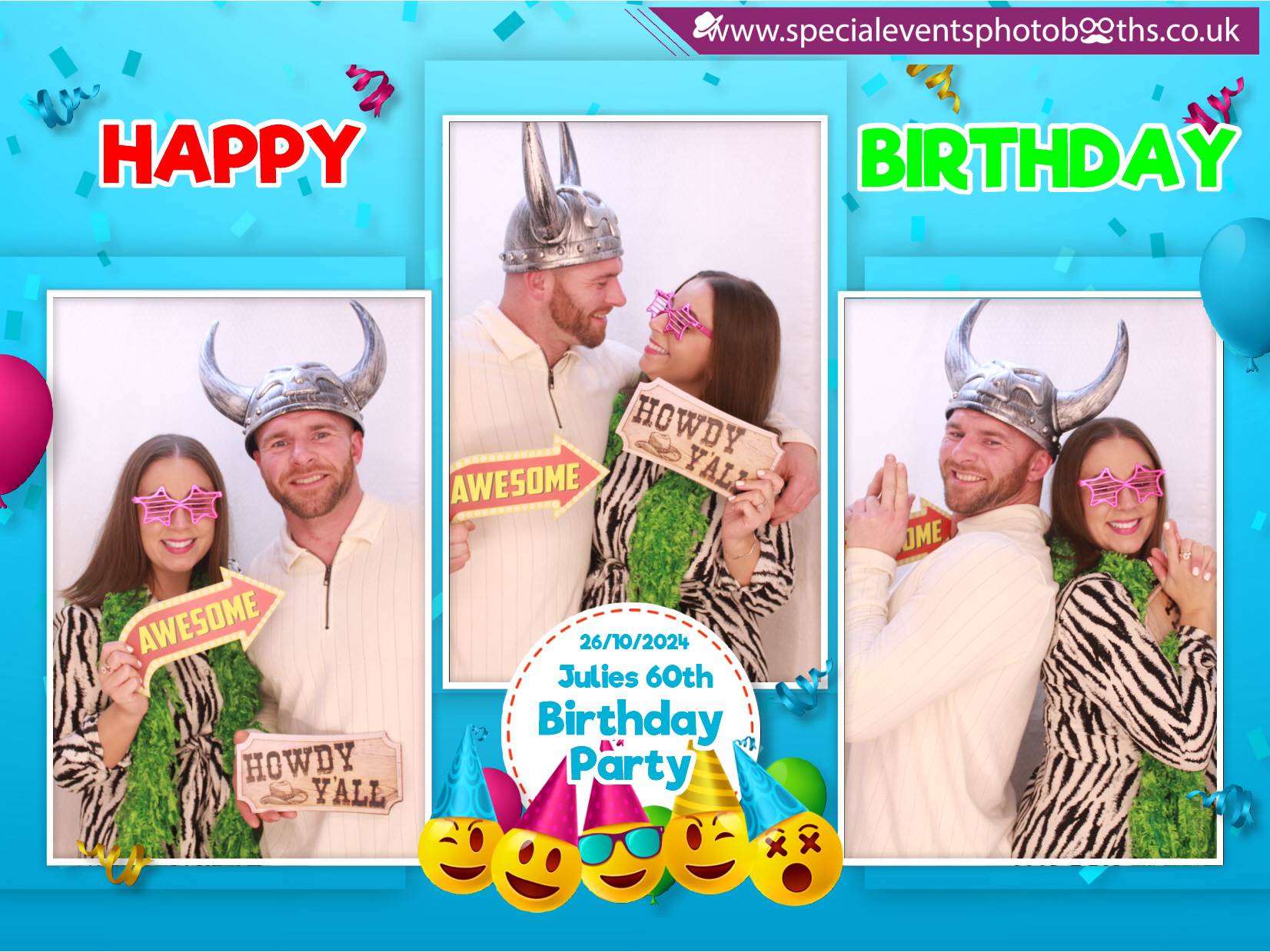 Julie's 60th Birthday | View more photos from the event at my.specialeventsphotobooths.co.uk/u/SpecialEventsPhotoBooths/Julies-60th-Birthday