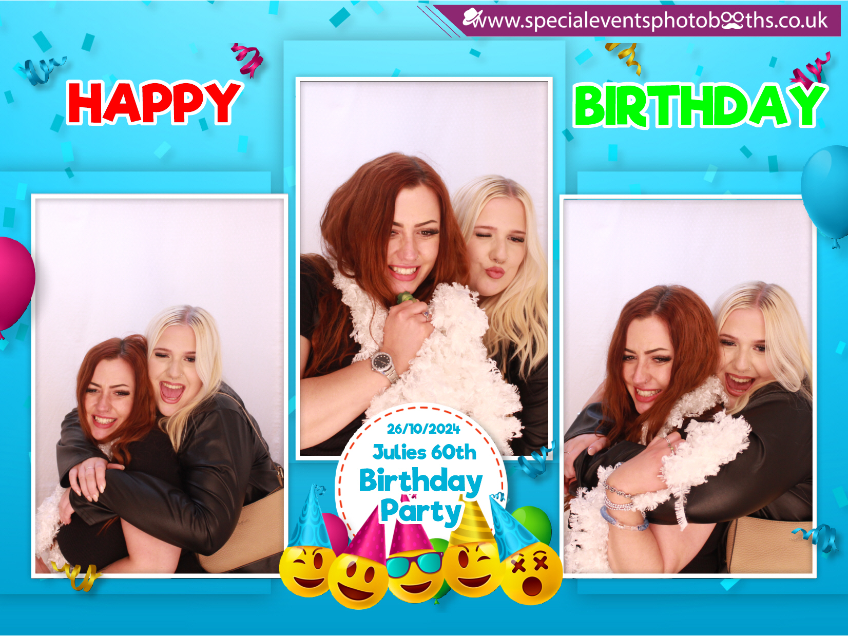 Julie's 60th Birthday | View more photos from the event at my.specialeventsphotobooths.co.uk/u/SpecialEventsPhotoBooths/Julies-60th-Birthday