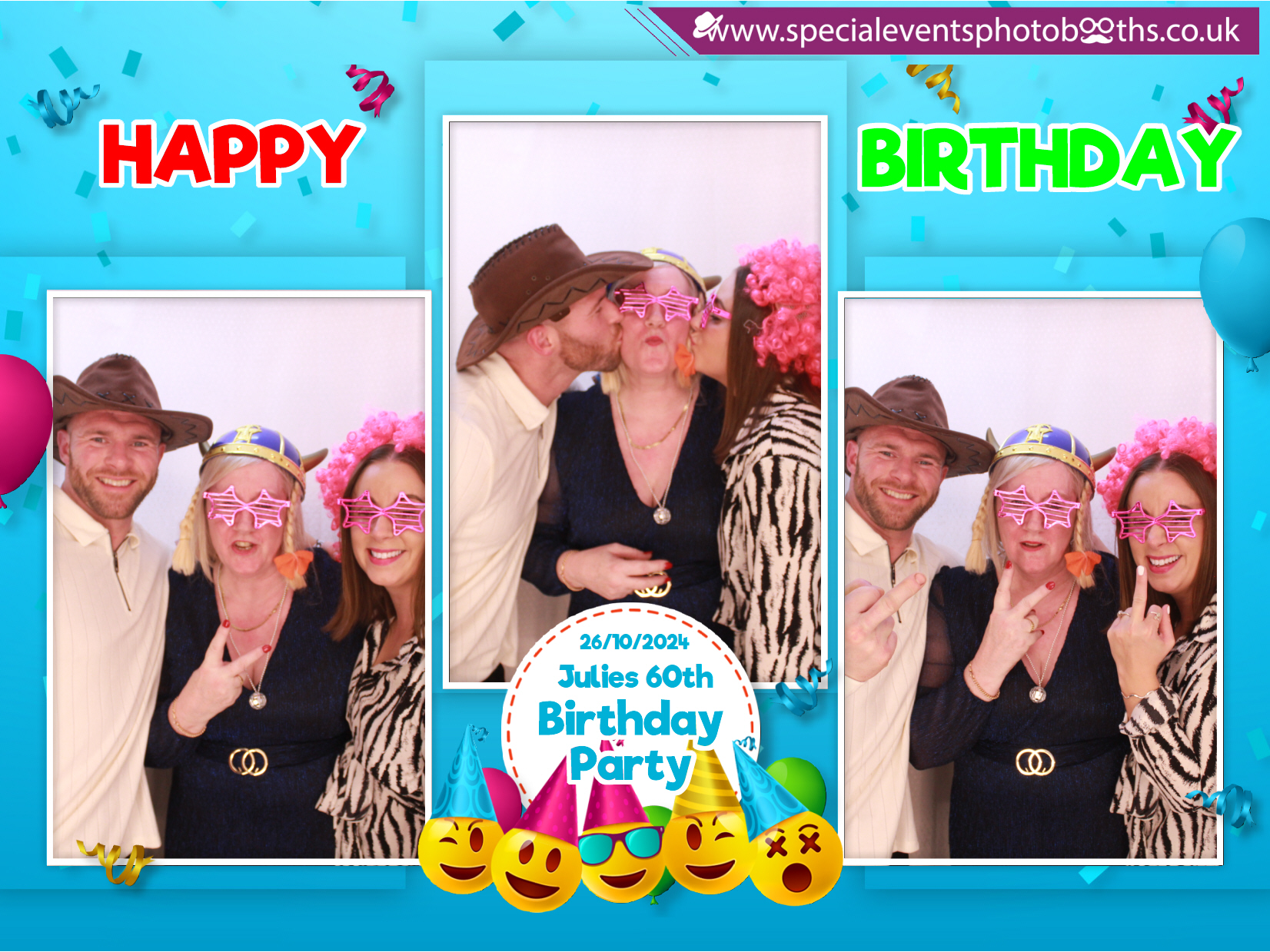 Julie's 60th Birthday | View more photos from the event at my.specialeventsphotobooths.co.uk/u/SpecialEventsPhotoBooths/Julies-60th-Birthday