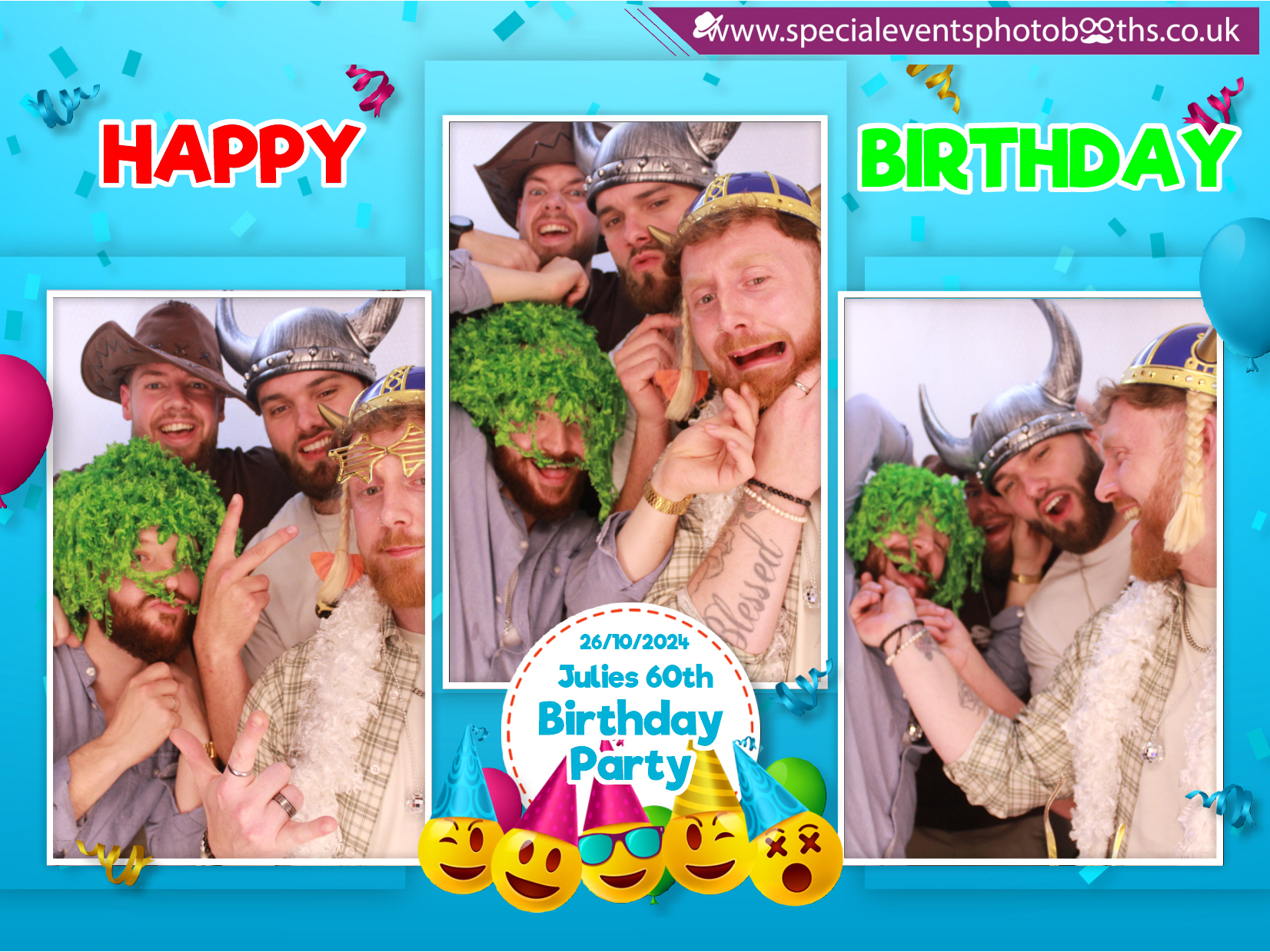 Julie's 60th Birthday | View more photos from the event at my.specialeventsphotobooths.co.uk/u/SpecialEventsPhotoBooths/Julies-60th-Birthday