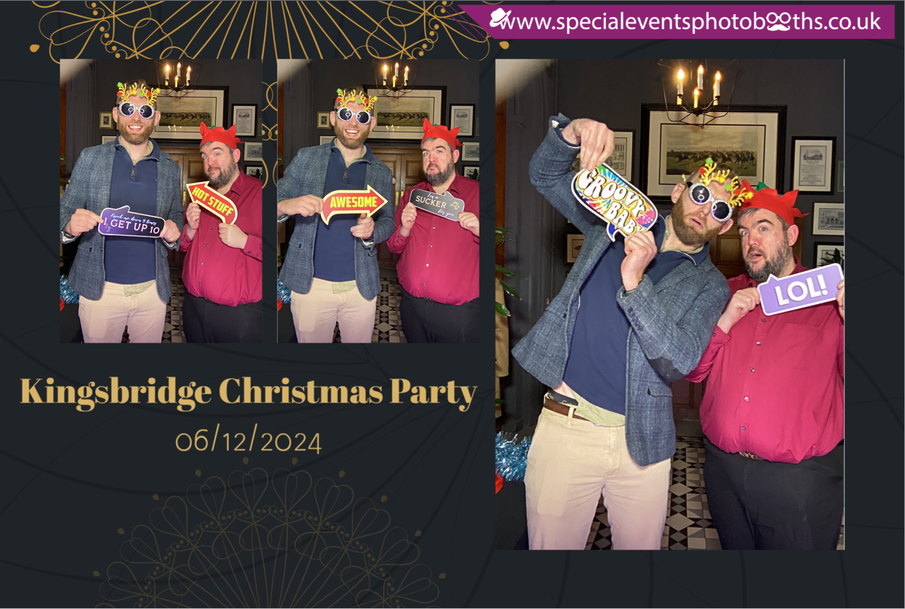 Kingsbridge Christmas Party | View more photos from the event at my.specialeventsphotobooths.co.uk/u/SpecialEventsPhotoBooths/Kingsbridge-Christmas-Party