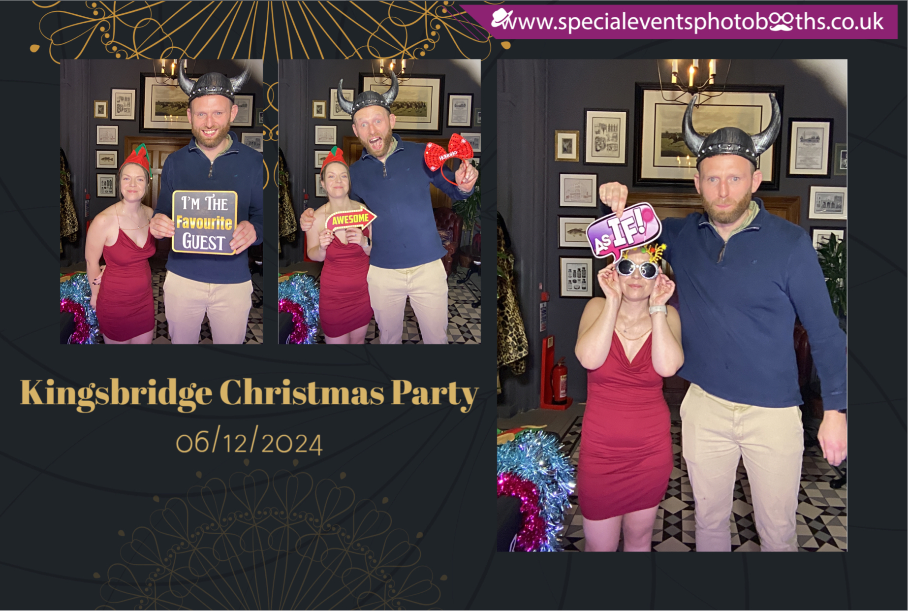 Kingsbridge Christmas Party | View more photos from the event at my.specialeventsphotobooths.co.uk/u/SpecialEventsPhotoBooths/Kingsbridge-Christmas-Party
