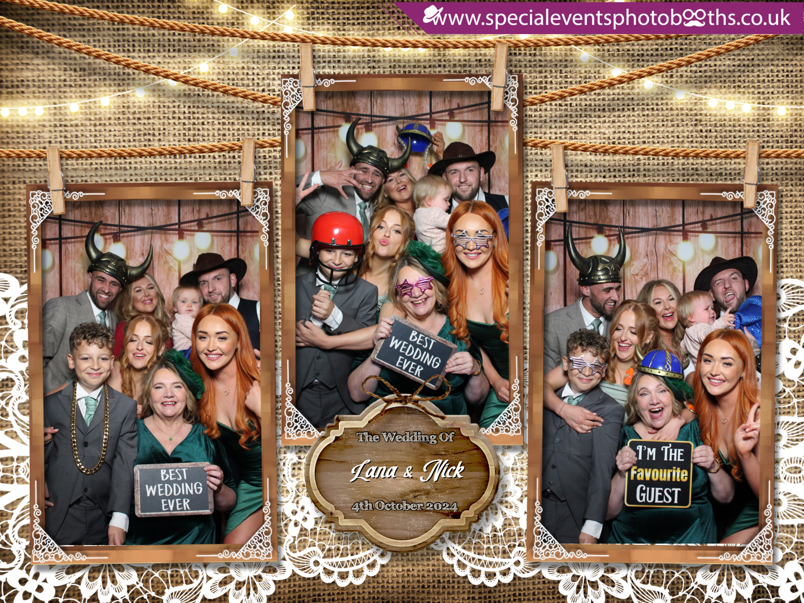 Lana and Nick's Wedding | View more photos from the event at my.specialeventsphotobooths.co.uk/u/SpecialEventsPhotoBooths/Lana-and-Nicks-Wedding