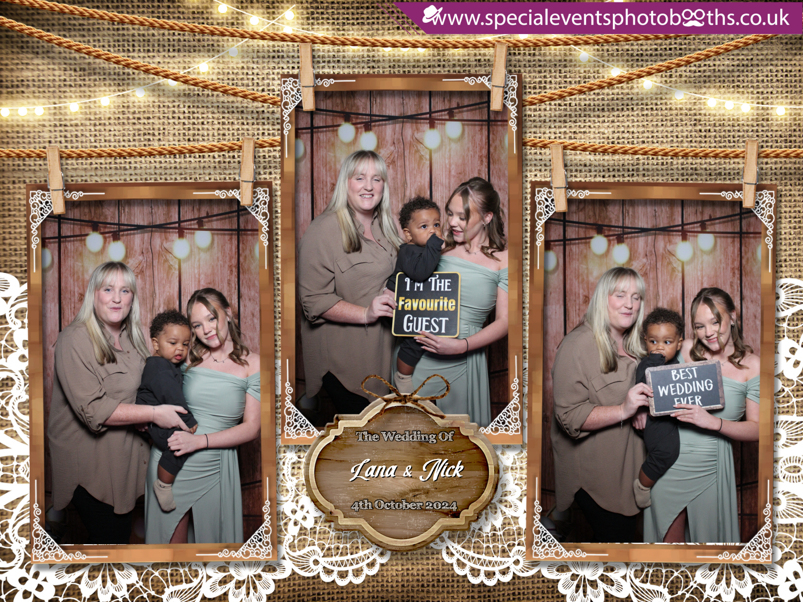 Lana and Nick's Wedding | View more photos from the event at my.specialeventsphotobooths.co.uk/u/SpecialEventsPhotoBooths/Lana-and-Nicks-Wedding