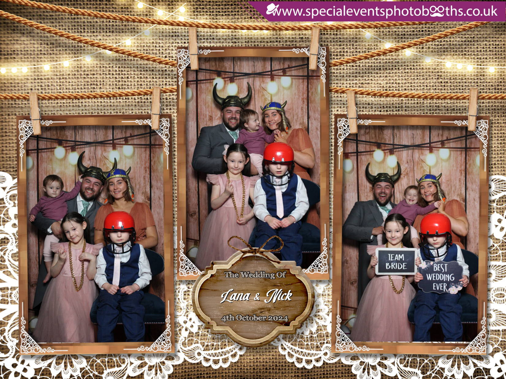 Lana and Nick's Wedding | View more photos from the event at my.specialeventsphotobooths.co.uk/u/SpecialEventsPhotoBooths/Lana-and-Nicks-Wedding