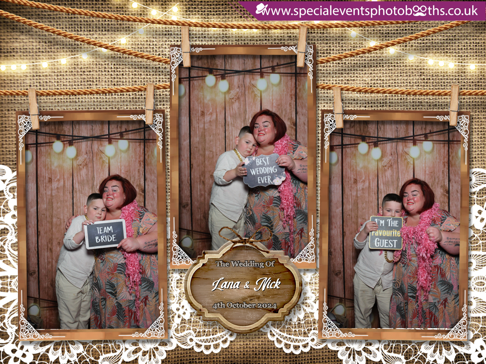Lana and Nick's Wedding | View more photos from the event at my.specialeventsphotobooths.co.uk/u/SpecialEventsPhotoBooths/Lana-and-Nicks-Wedding