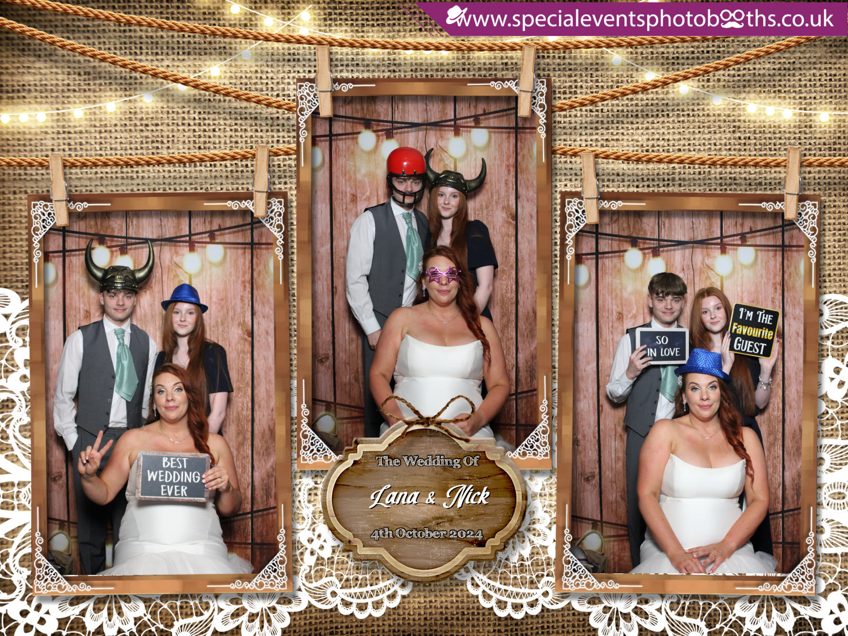 Lana and Nick's Wedding | View more photos from the event at my.specialeventsphotobooths.co.uk/u/SpecialEventsPhotoBooths/Lana-and-Nicks-Wedding