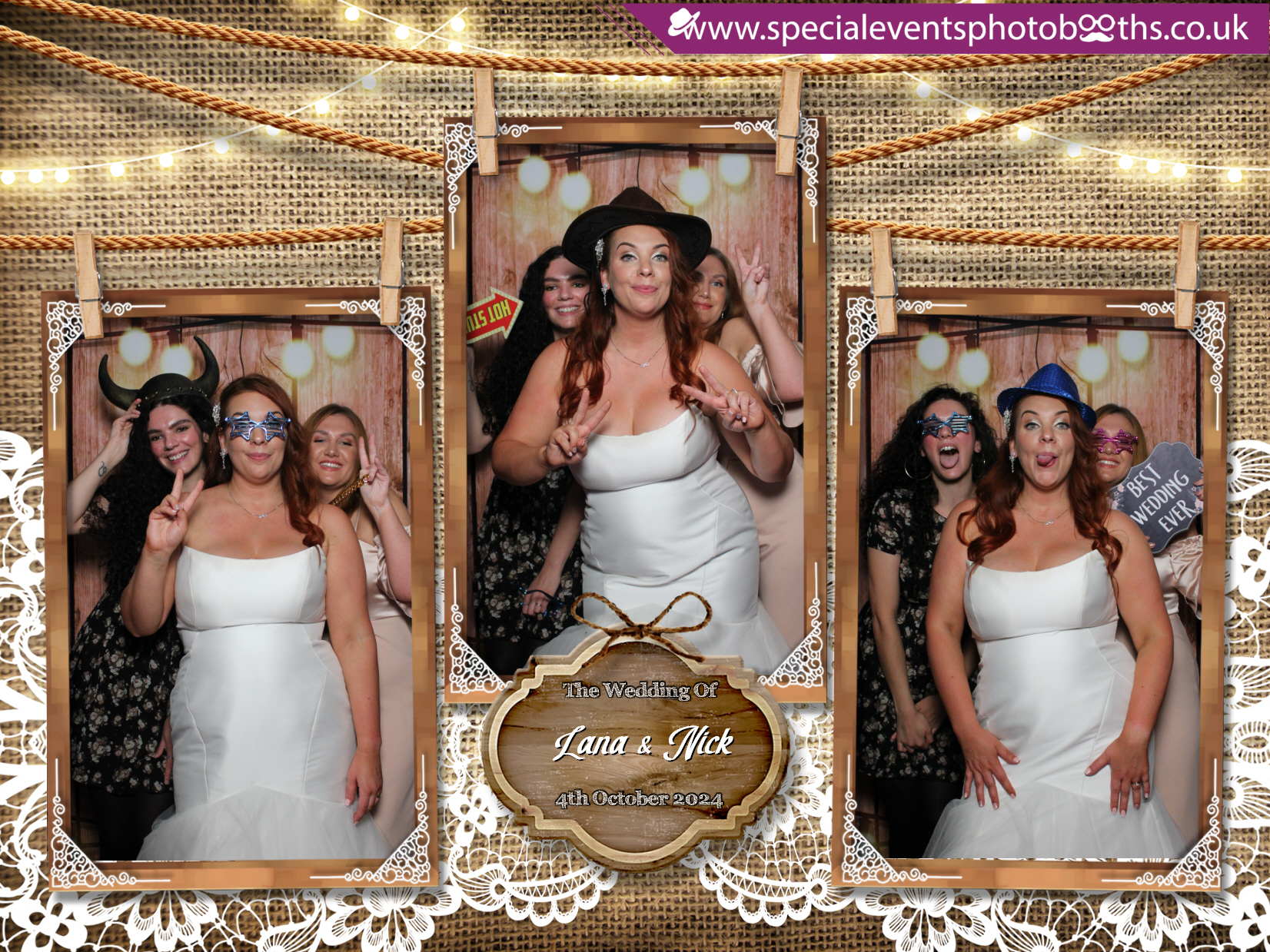 Lana and Nick's Wedding | View more photos from the event at my.specialeventsphotobooths.co.uk/u/SpecialEventsPhotoBooths/Lana-and-Nicks-Wedding