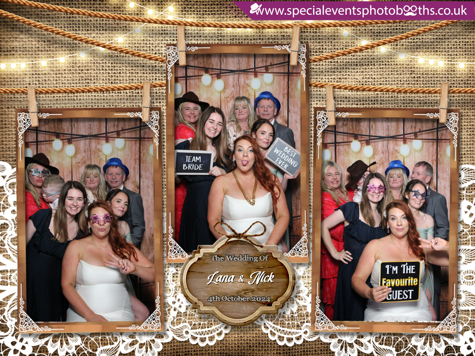 Lana and Nick's Wedding | View more photos from the event at my.specialeventsphotobooths.co.uk/u/SpecialEventsPhotoBooths/Lana-and-Nicks-Wedding