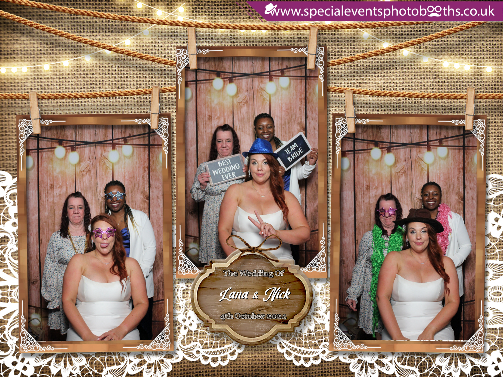 Lana and Nick's Wedding | View more photos from the event at my.specialeventsphotobooths.co.uk/u/SpecialEventsPhotoBooths/Lana-and-Nicks-Wedding