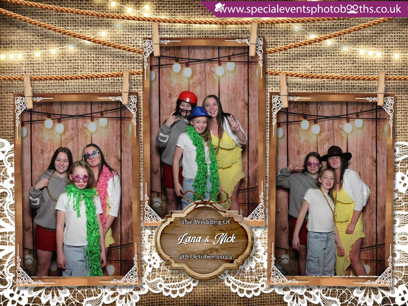 Lana and Nick's Wedding | View more photos from the event at my.specialeventsphotobooths.co.uk/u/SpecialEventsPhotoBooths/Lana-and-Nicks-Wedding