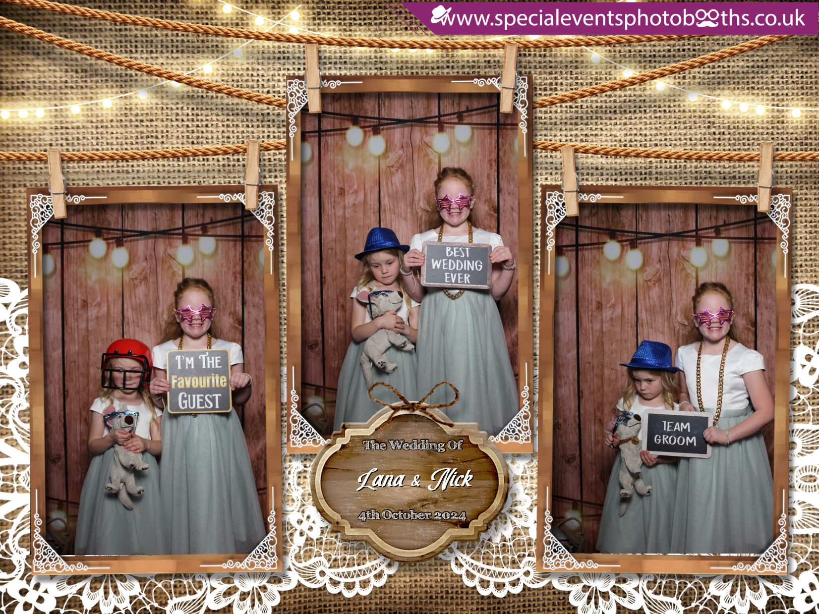 Lana and Nick's Wedding | View more photos from the event at my.specialeventsphotobooths.co.uk/u/SpecialEventsPhotoBooths/Lana-and-Nicks-Wedding