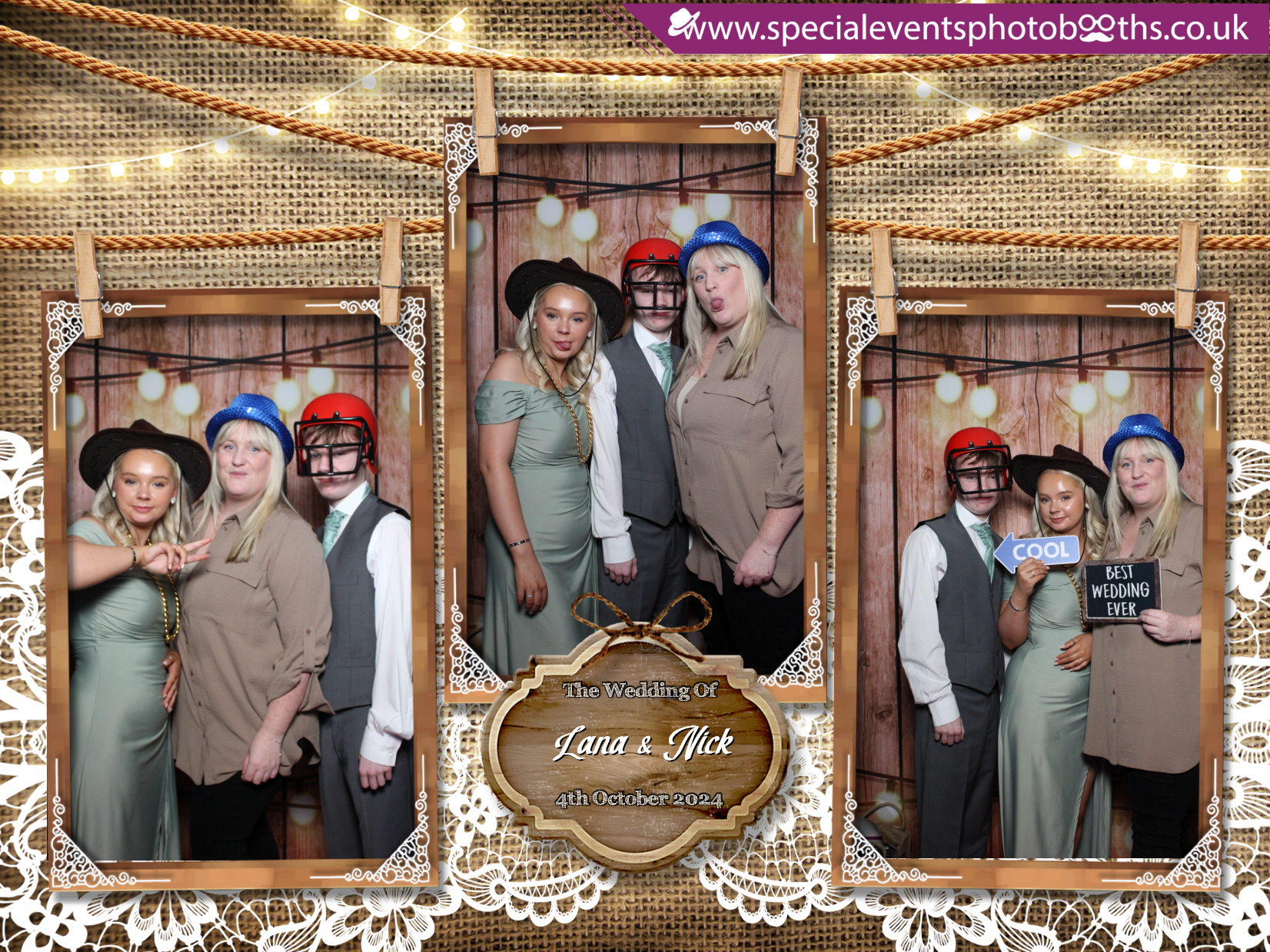 Lana and Nick's Wedding | View more photos from the event at my.specialeventsphotobooths.co.uk/u/SpecialEventsPhotoBooths/Lana-and-Nicks-Wedding