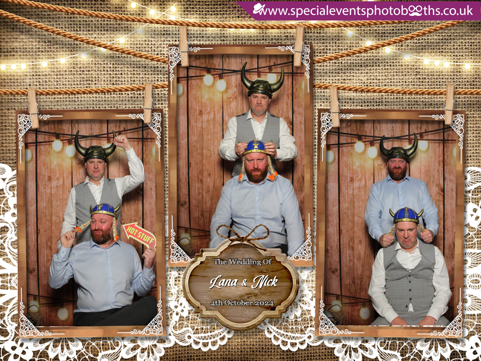 Lana and Nick's Wedding | View more photos from the event at my.specialeventsphotobooths.co.uk/u/SpecialEventsPhotoBooths/Lana-and-Nicks-Wedding