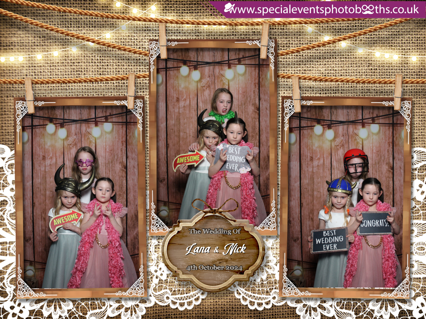 Lana and Nick's Wedding | View more photos from the event at my.specialeventsphotobooths.co.uk/u/SpecialEventsPhotoBooths/Lana-and-Nicks-Wedding