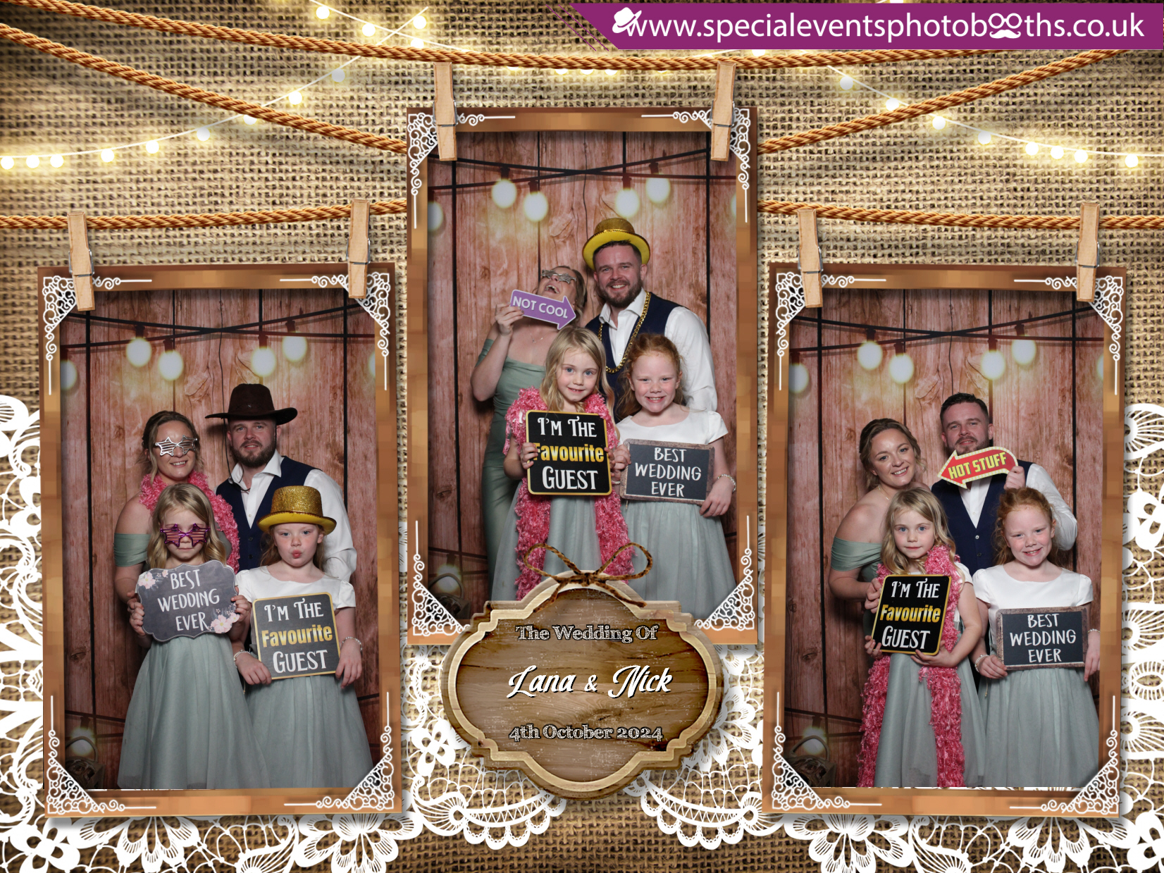 Lana and Nick's Wedding | View more photos from the event at my.specialeventsphotobooths.co.uk/u/SpecialEventsPhotoBooths/Lana-and-Nicks-Wedding
