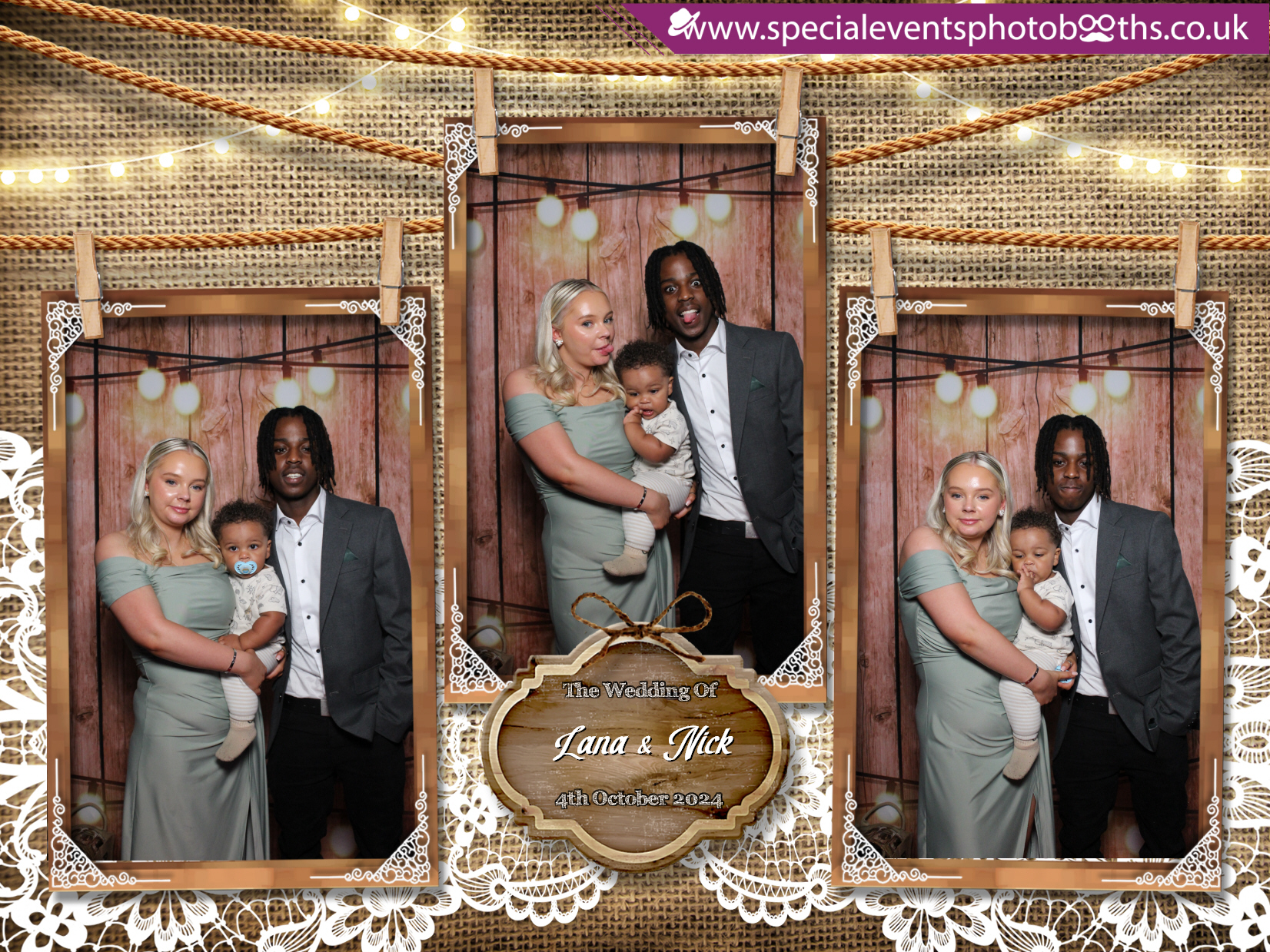 Lana and Nick's Wedding | View more photos from the event at my.specialeventsphotobooths.co.uk/u/SpecialEventsPhotoBooths/Lana-and-Nicks-Wedding