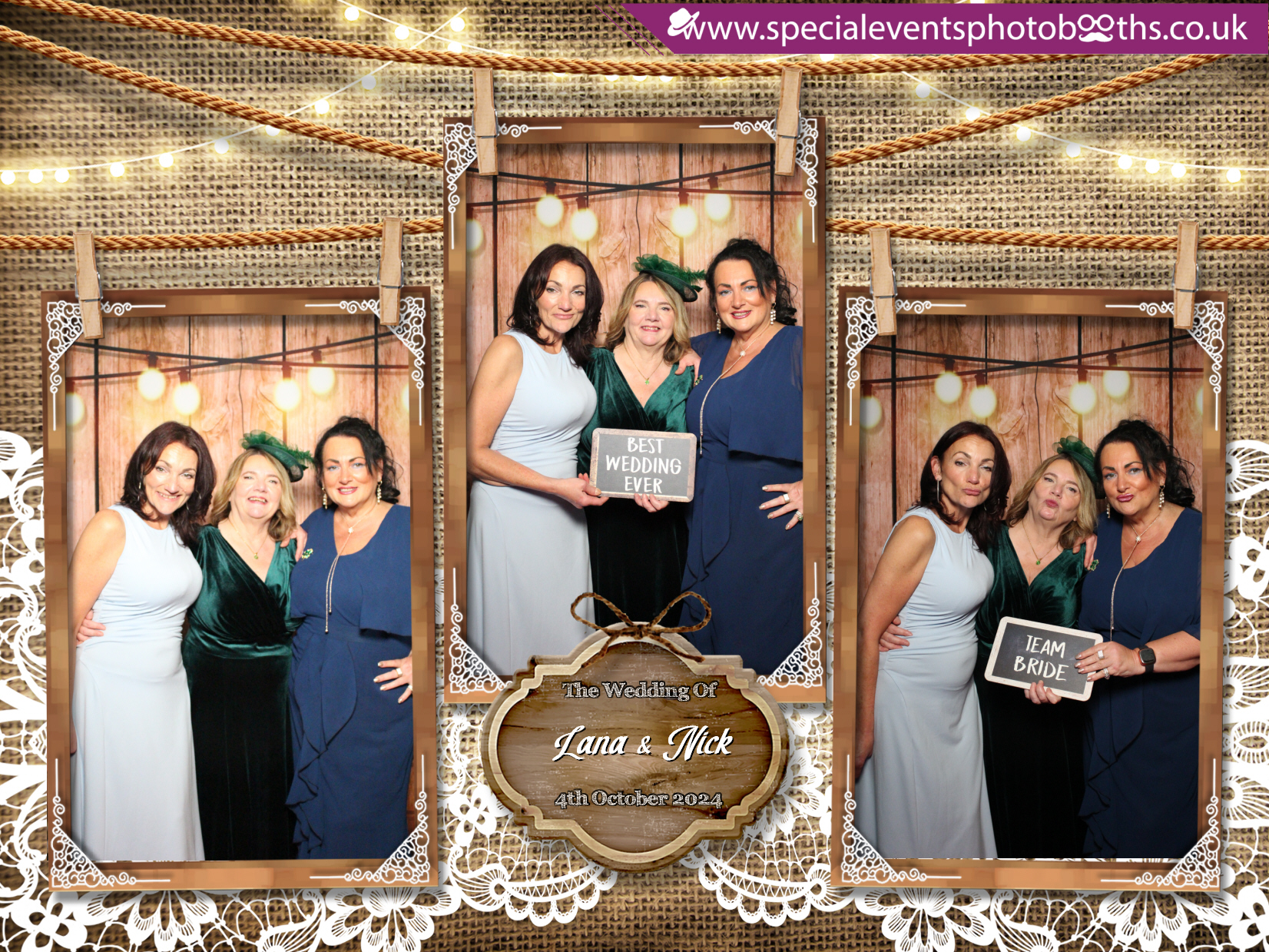 Lana and Nick's Wedding | View more photos from the event at my.specialeventsphotobooths.co.uk/u/SpecialEventsPhotoBooths/Lana-and-Nicks-Wedding