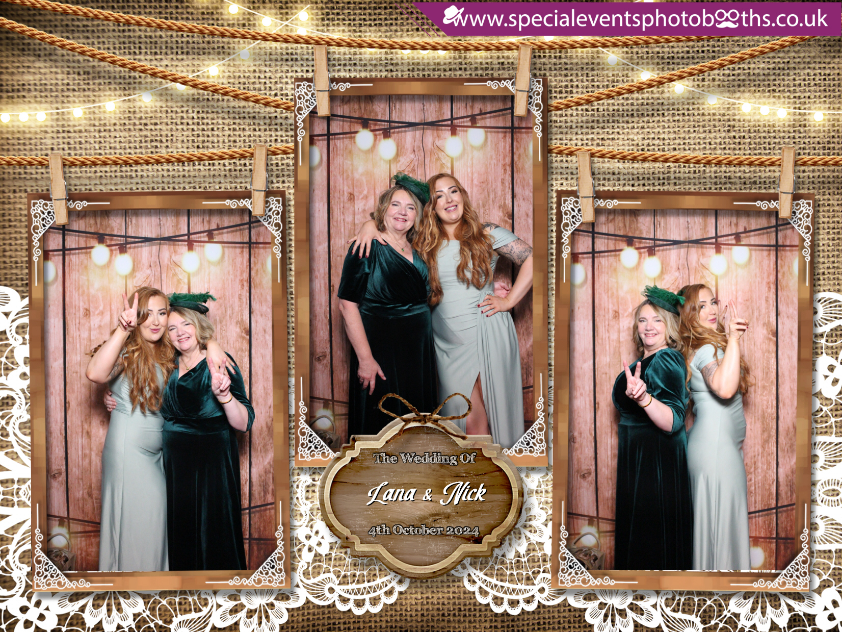 Lana and Nick's Wedding | View more photos from the event at my.specialeventsphotobooths.co.uk/u/SpecialEventsPhotoBooths/Lana-and-Nicks-Wedding