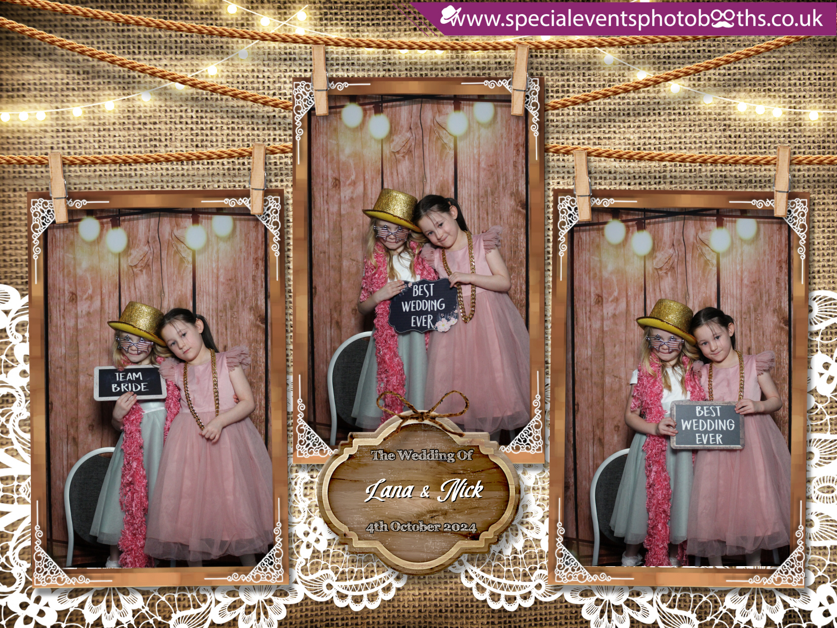 Lana and Nick's Wedding | View more photos from the event at my.specialeventsphotobooths.co.uk/u/SpecialEventsPhotoBooths/Lana-and-Nicks-Wedding