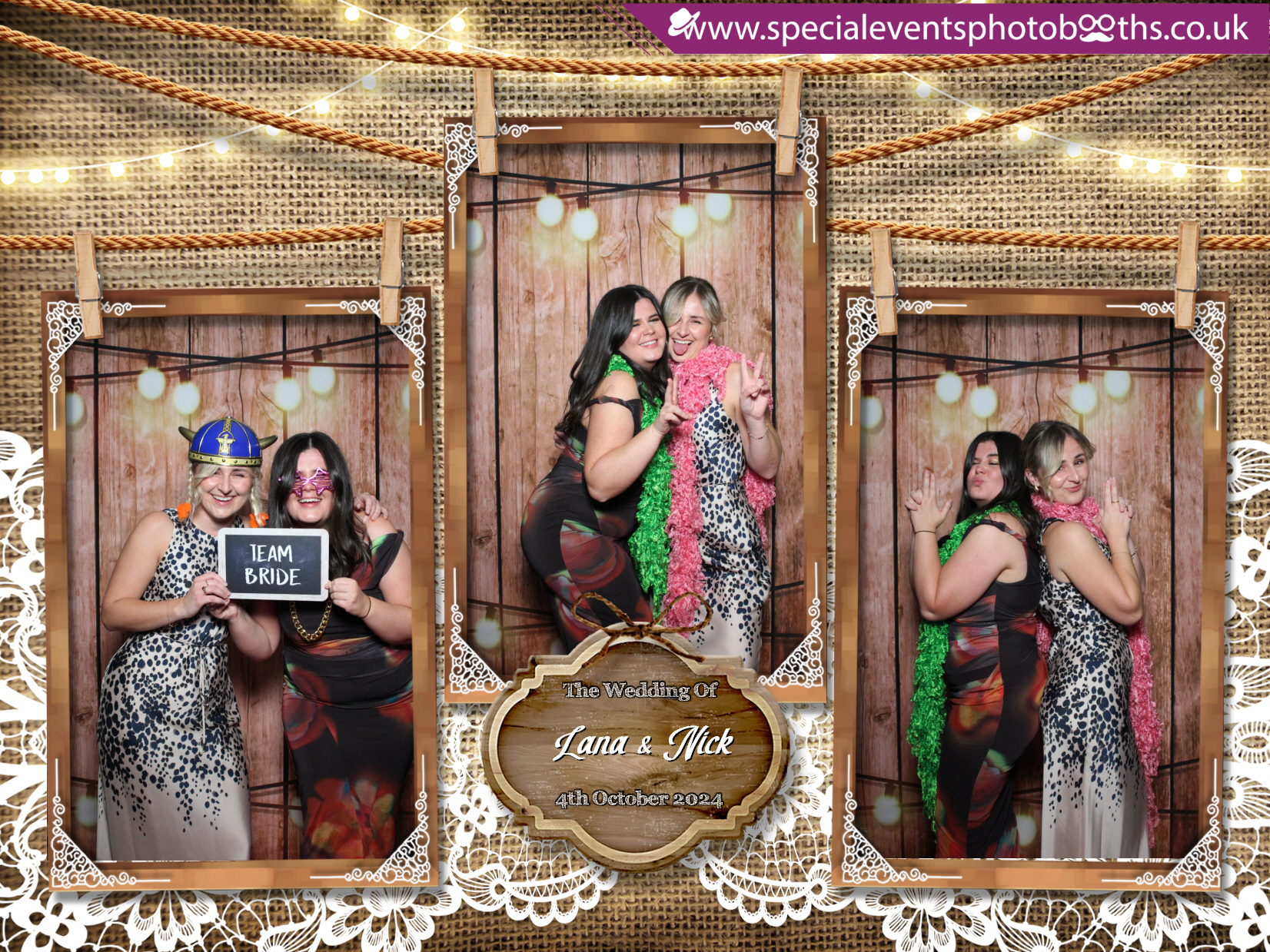 Lana and Nick's Wedding | View more photos from the event at my.specialeventsphotobooths.co.uk/u/SpecialEventsPhotoBooths/Lana-and-Nicks-Wedding