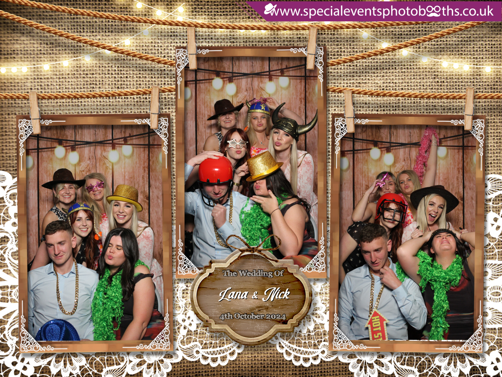 Lana and Nick's Wedding | View more photos from the event at my.specialeventsphotobooths.co.uk/u/SpecialEventsPhotoBooths/Lana-and-Nicks-Wedding