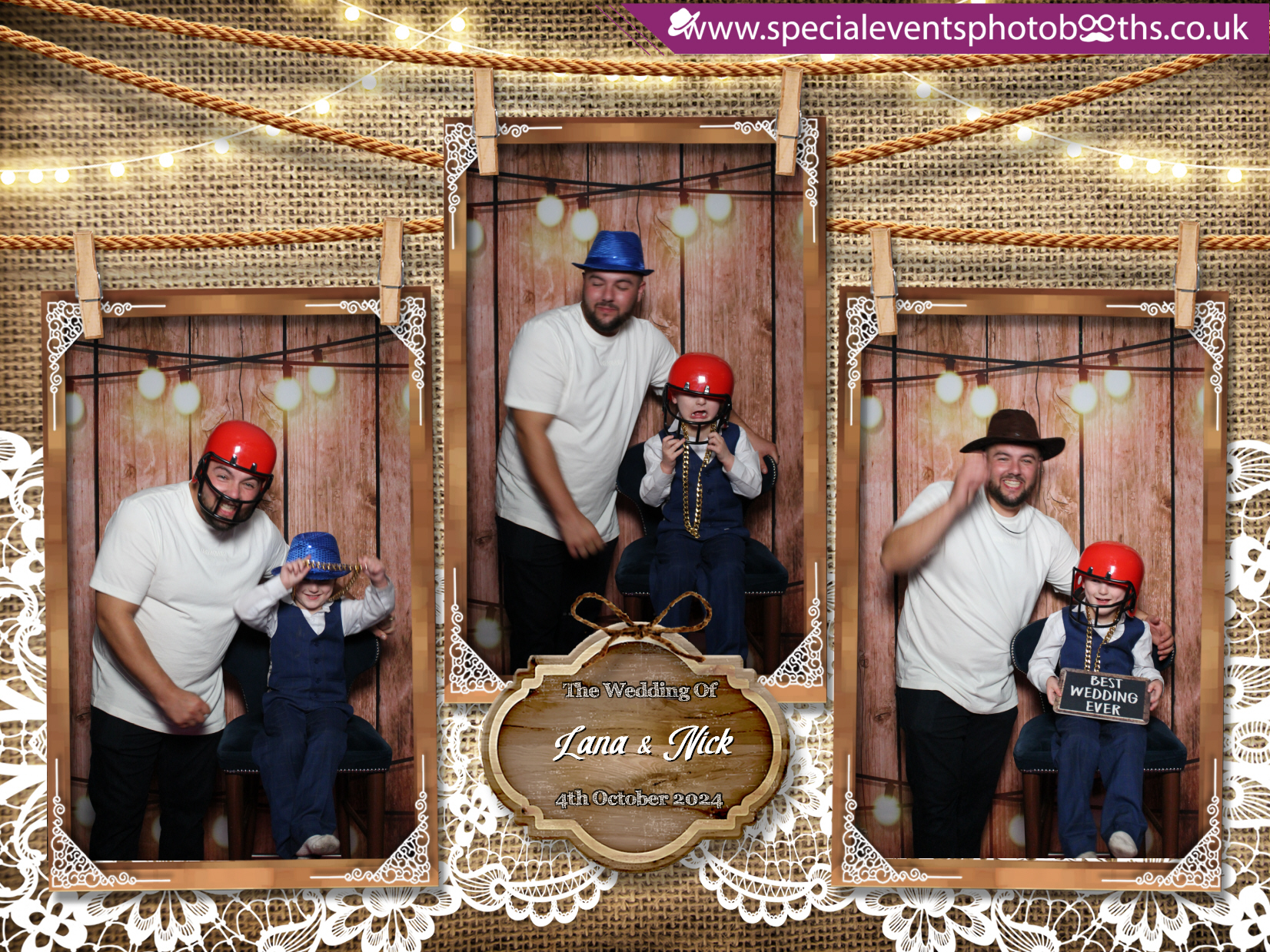 Lana and Nick's Wedding | View more photos from the event at my.specialeventsphotobooths.co.uk/u/SpecialEventsPhotoBooths/Lana-and-Nicks-Wedding