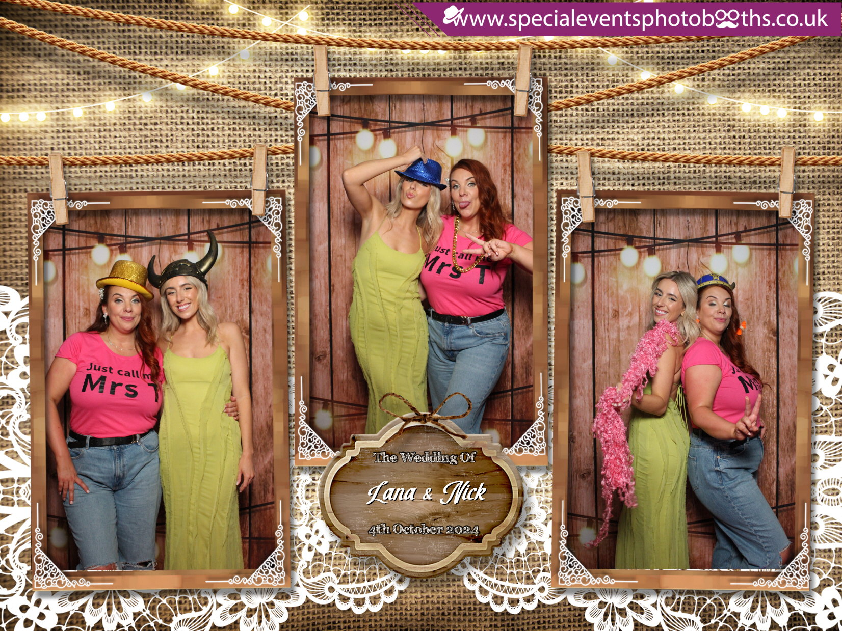 Lana and Nick's Wedding | View more photos from the event at my.specialeventsphotobooths.co.uk/u/SpecialEventsPhotoBooths/Lana-and-Nicks-Wedding