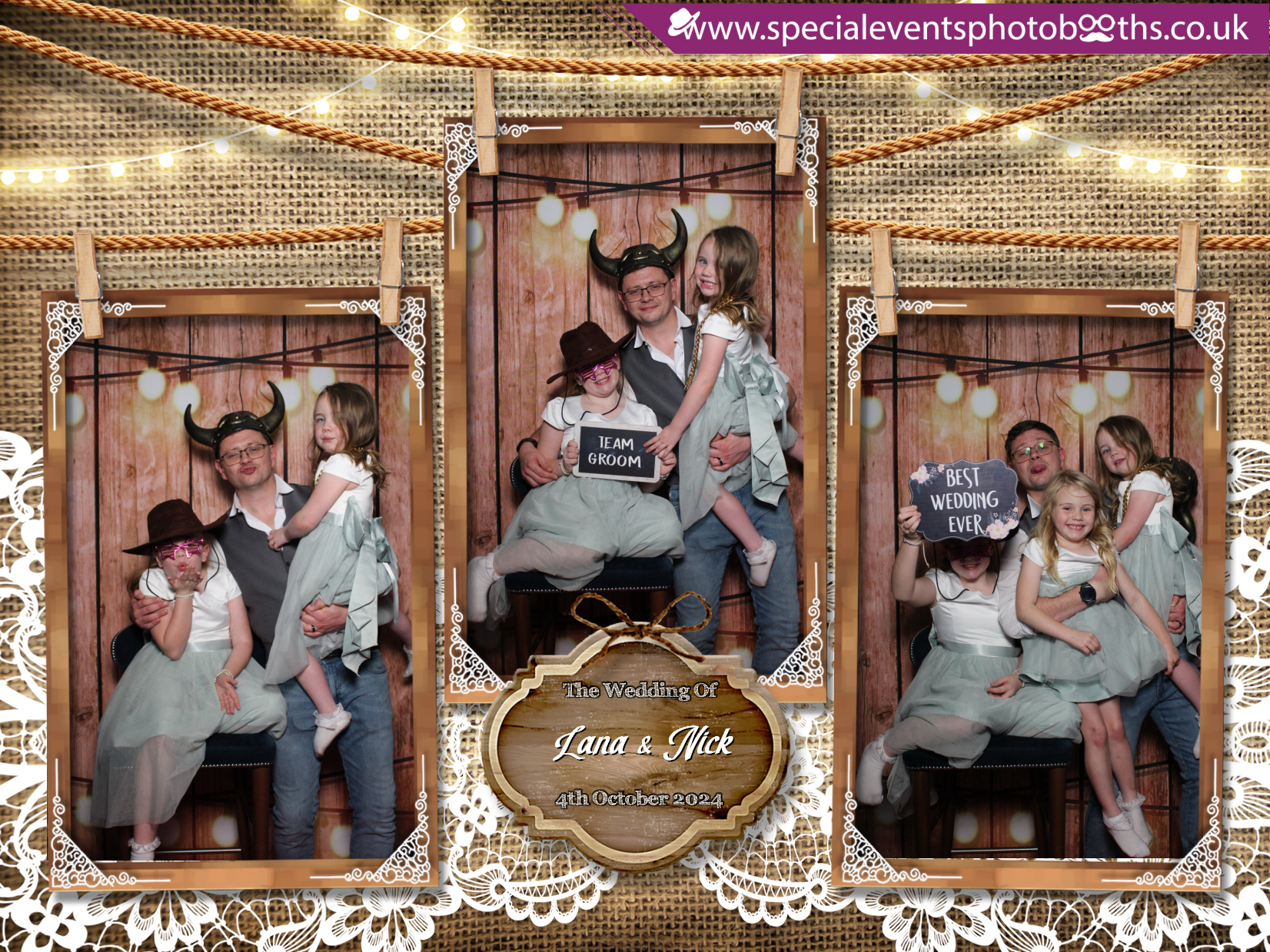 Lana and Nick's Wedding | View more photos from the event at my.specialeventsphotobooths.co.uk/u/SpecialEventsPhotoBooths/Lana-and-Nicks-Wedding