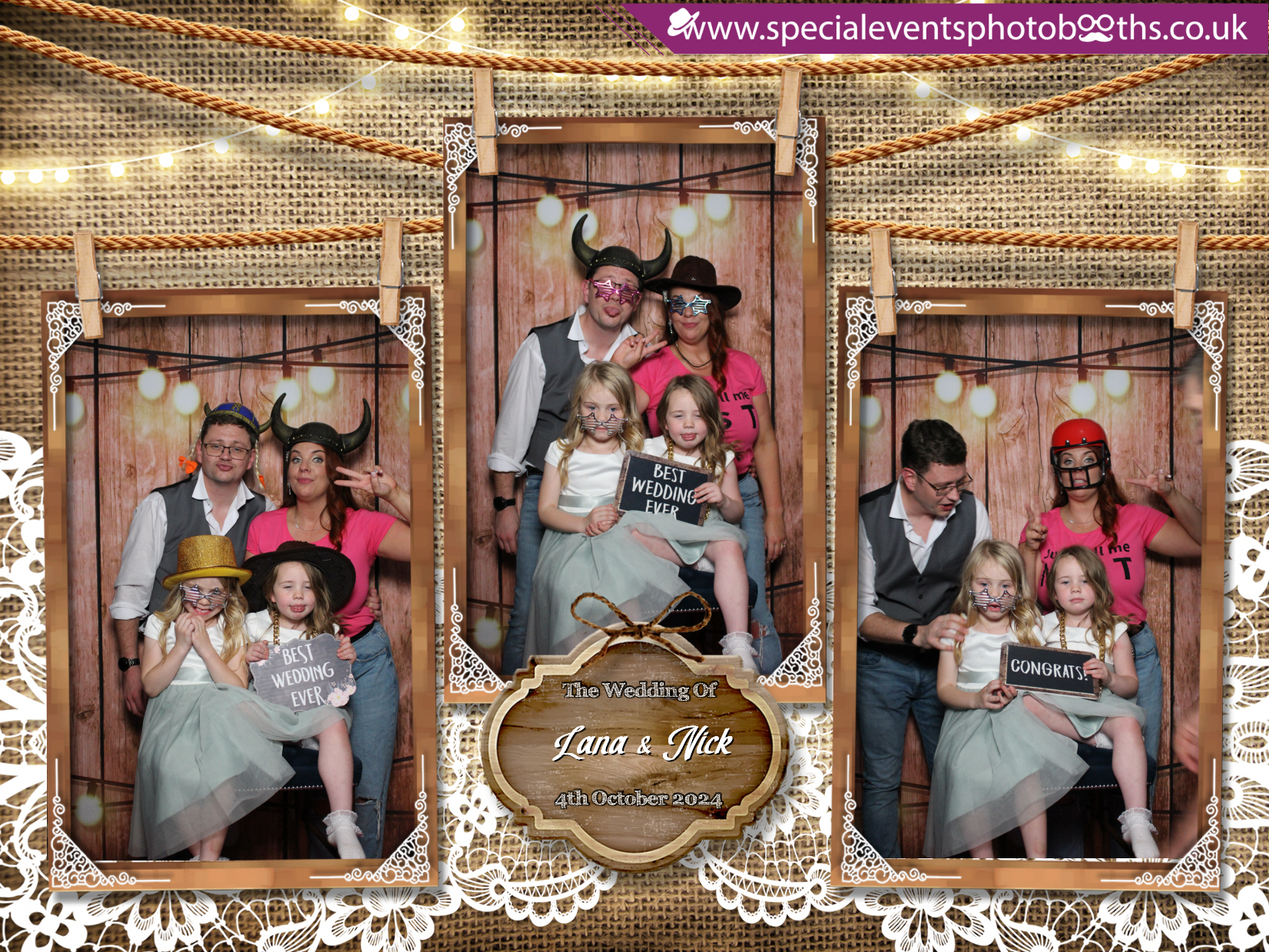 Lana and Nick's Wedding | View more photos from the event at my.specialeventsphotobooths.co.uk/u/SpecialEventsPhotoBooths/Lana-and-Nicks-Wedding